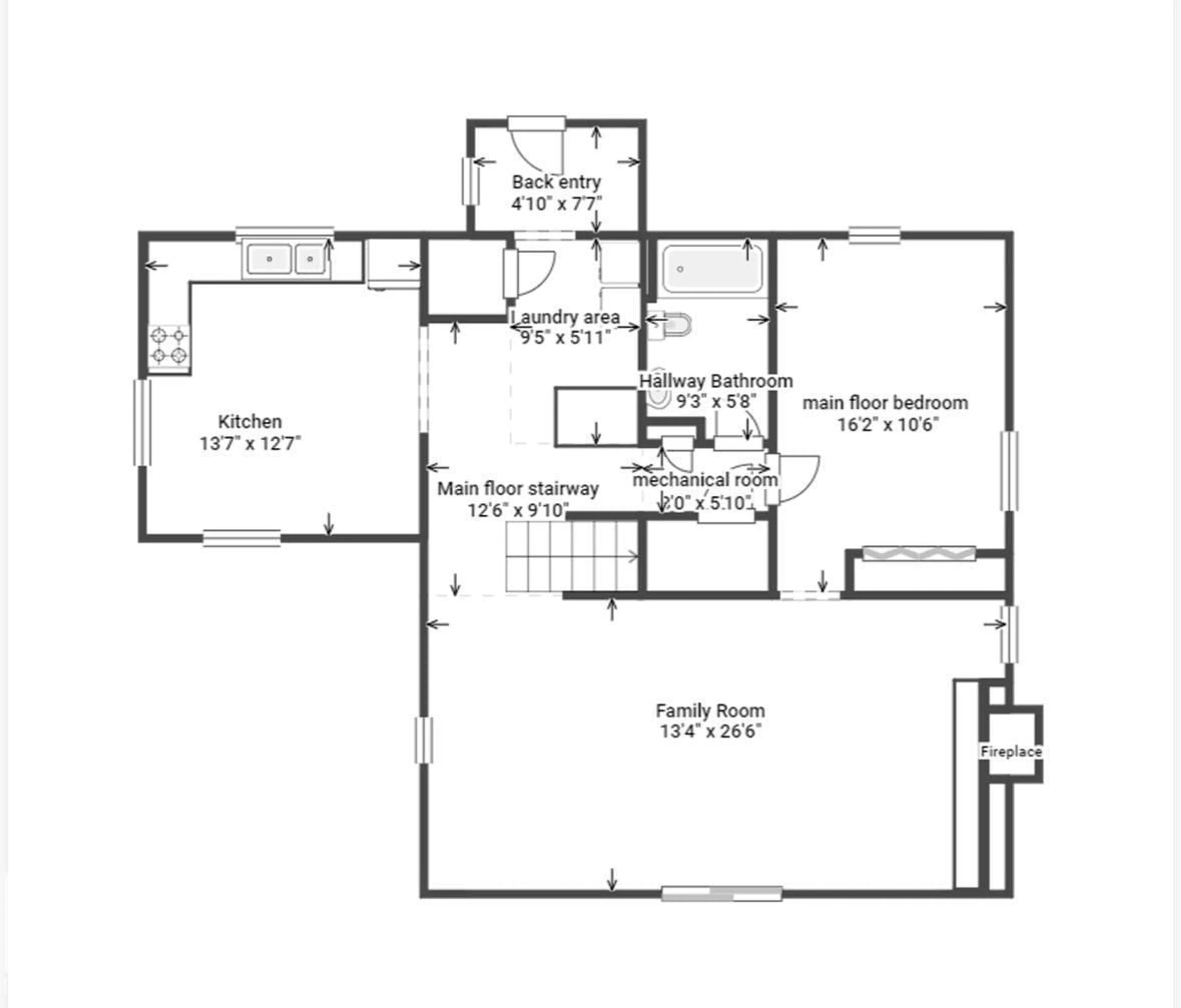 Floor plan for 1010 47402 RGE RD 13, Rural Leduc County Alberta T0C2P0