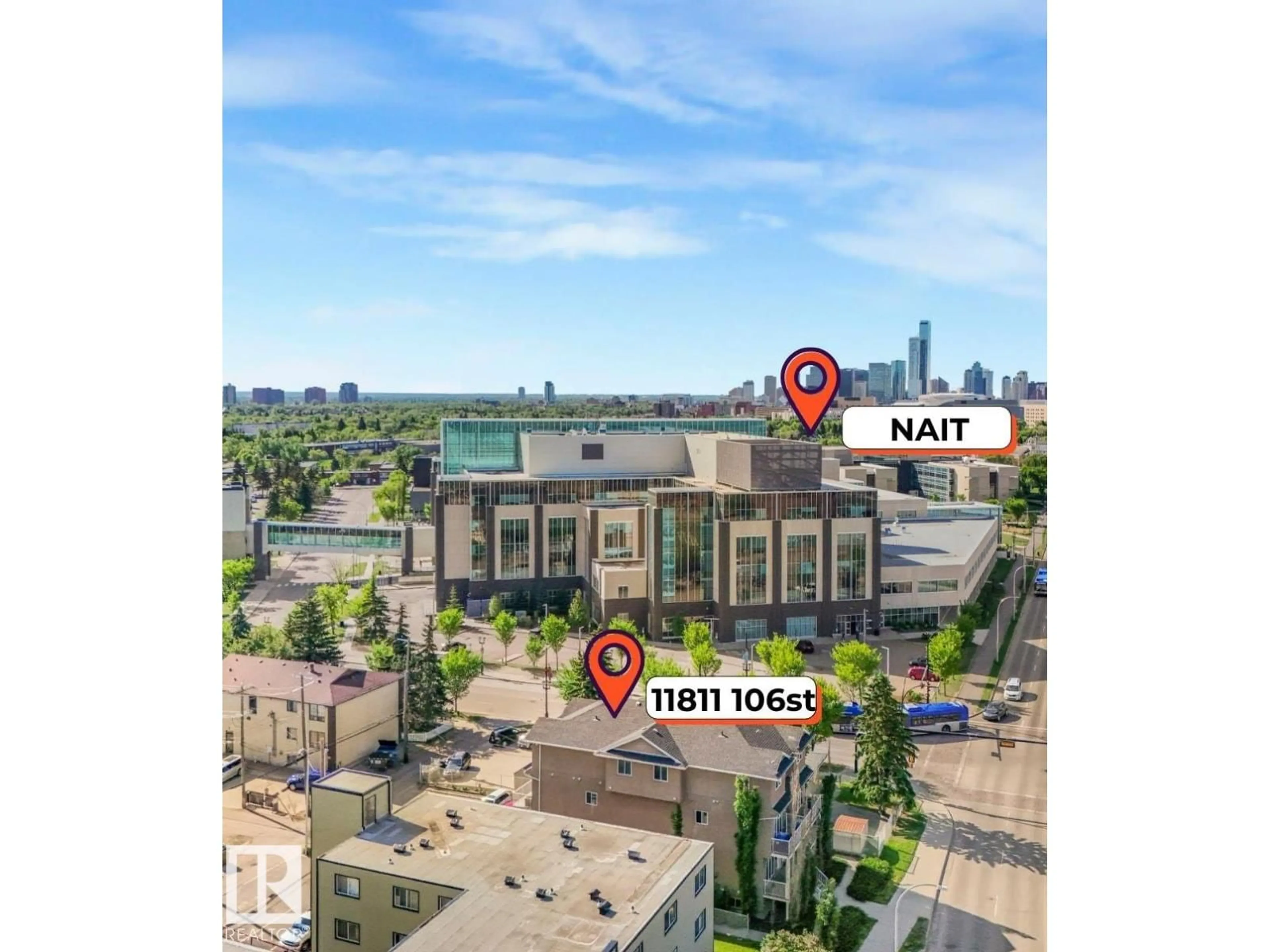 Picture of a map for #3 - 11811 106 ST NW, Edmonton Alberta T5G2R2