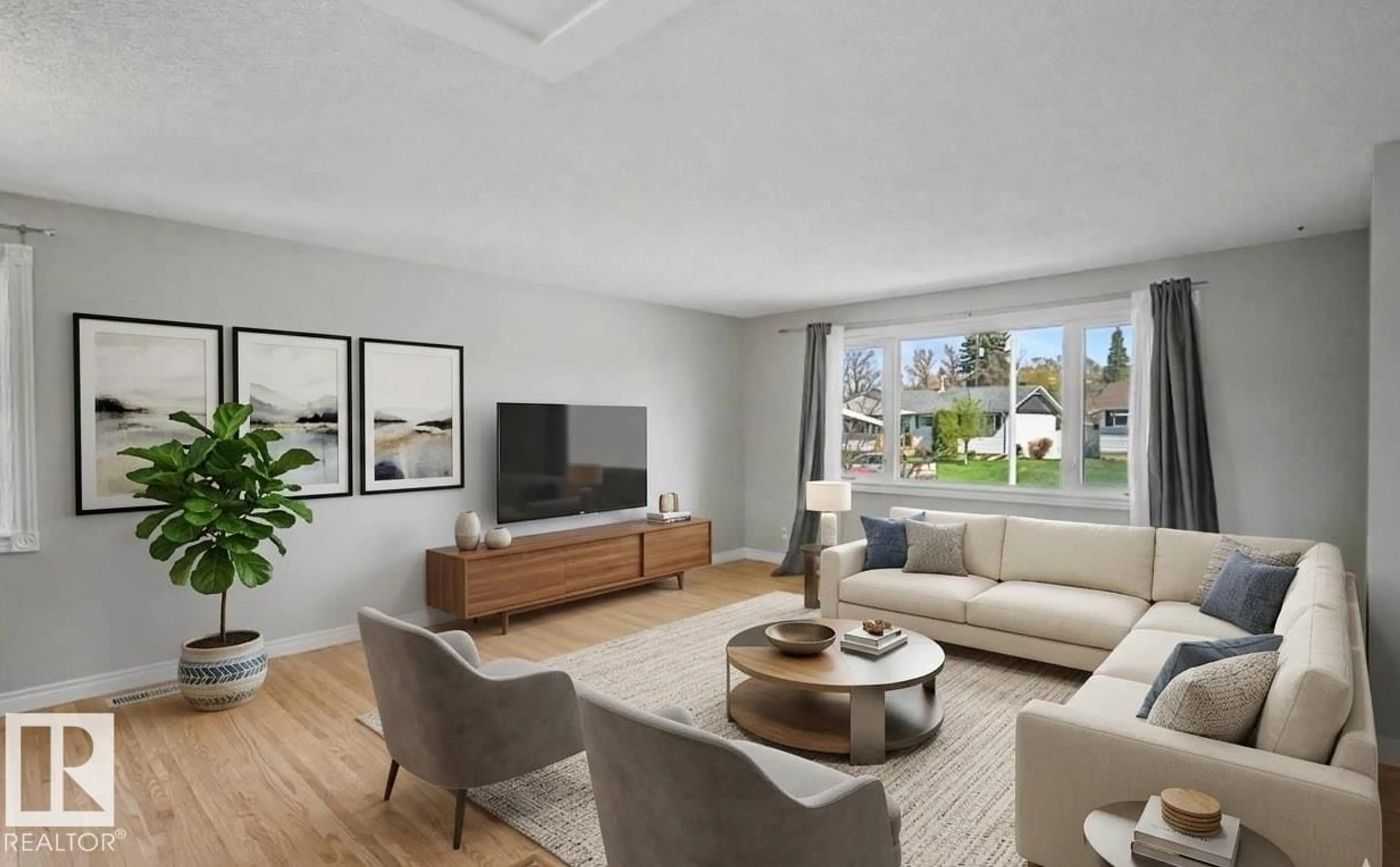 Living room with furniture, unknown for 16715 79A AV, Edmonton Alberta T5R2J4