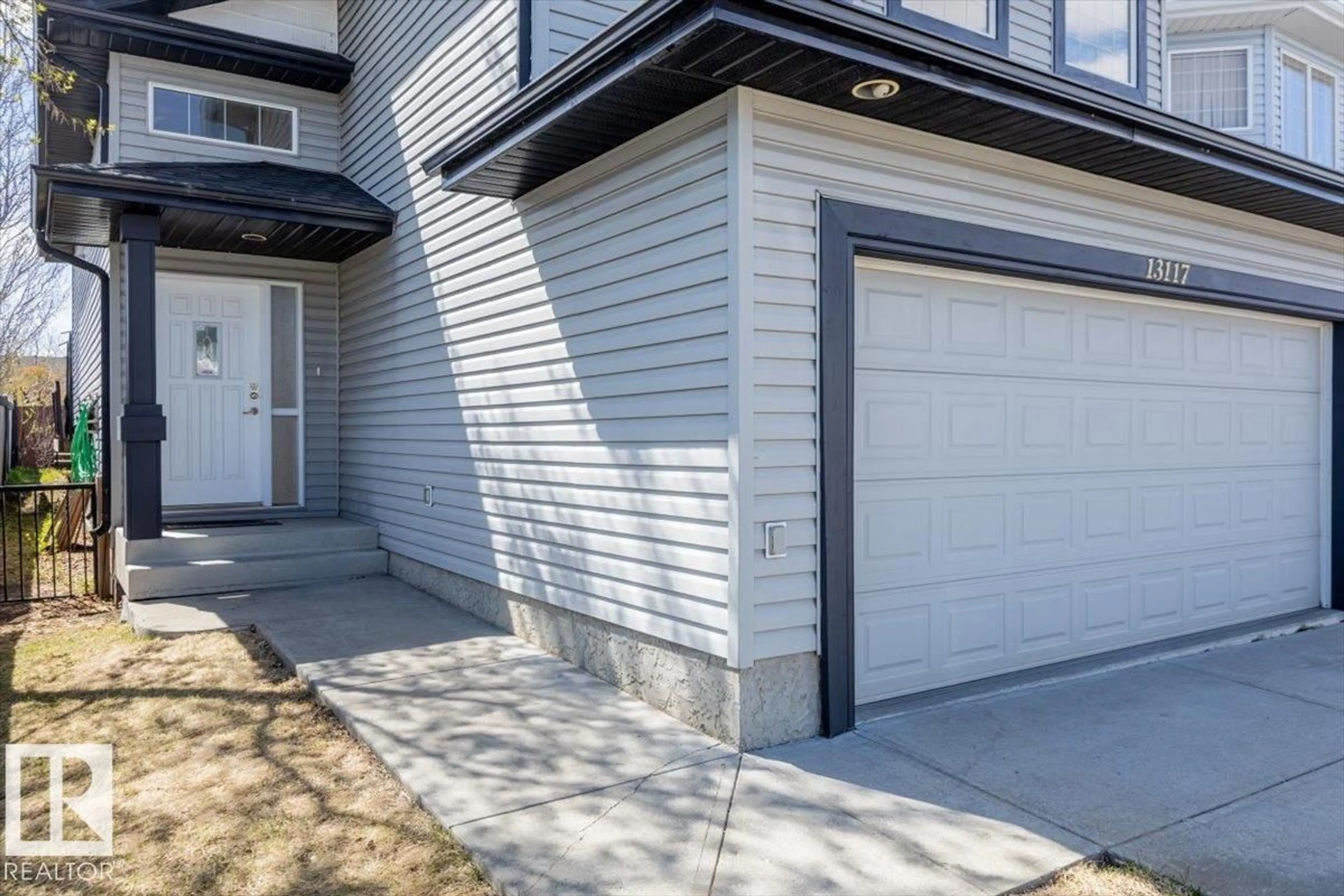 Home with vinyl exterior material, street for 13117 162A AV, Edmonton Alberta T6V1X5
