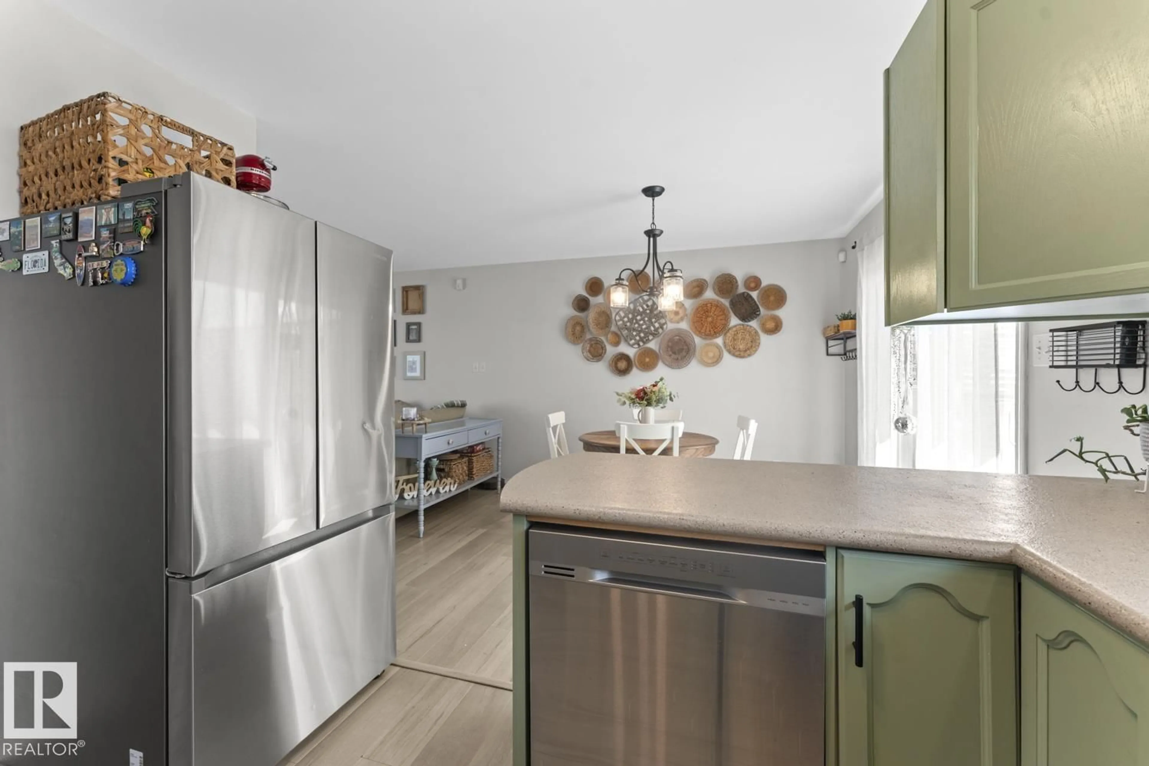 Open concept kitchen, unknown for 4813 50 AV, Cold Lake Alberta T9M1Y2