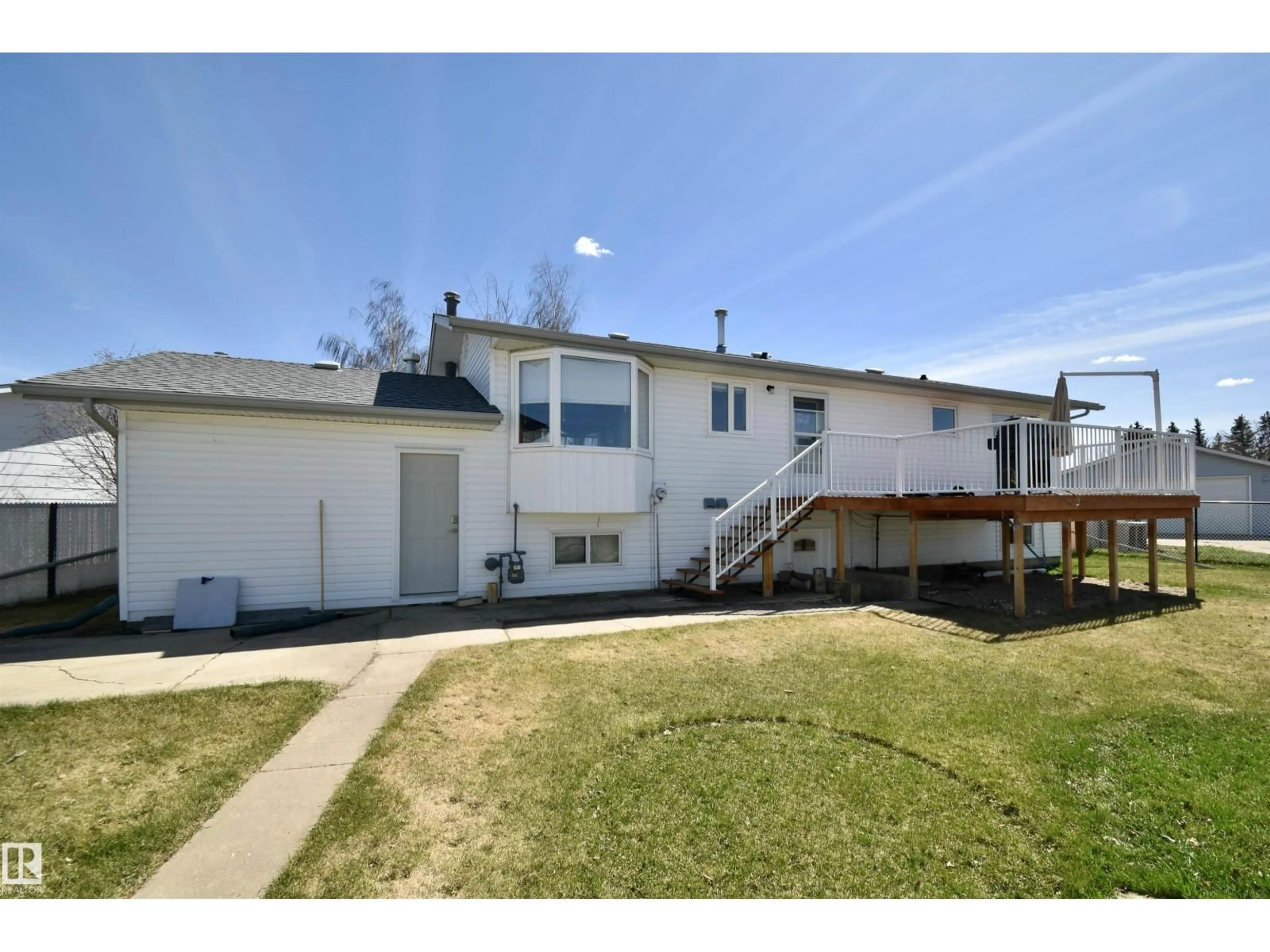 A pic from outside/outdoor area/front of a property/back of a property/a pic from drone, street for 4126A 47 AV, St. Paul Town Alberta T0A3A2