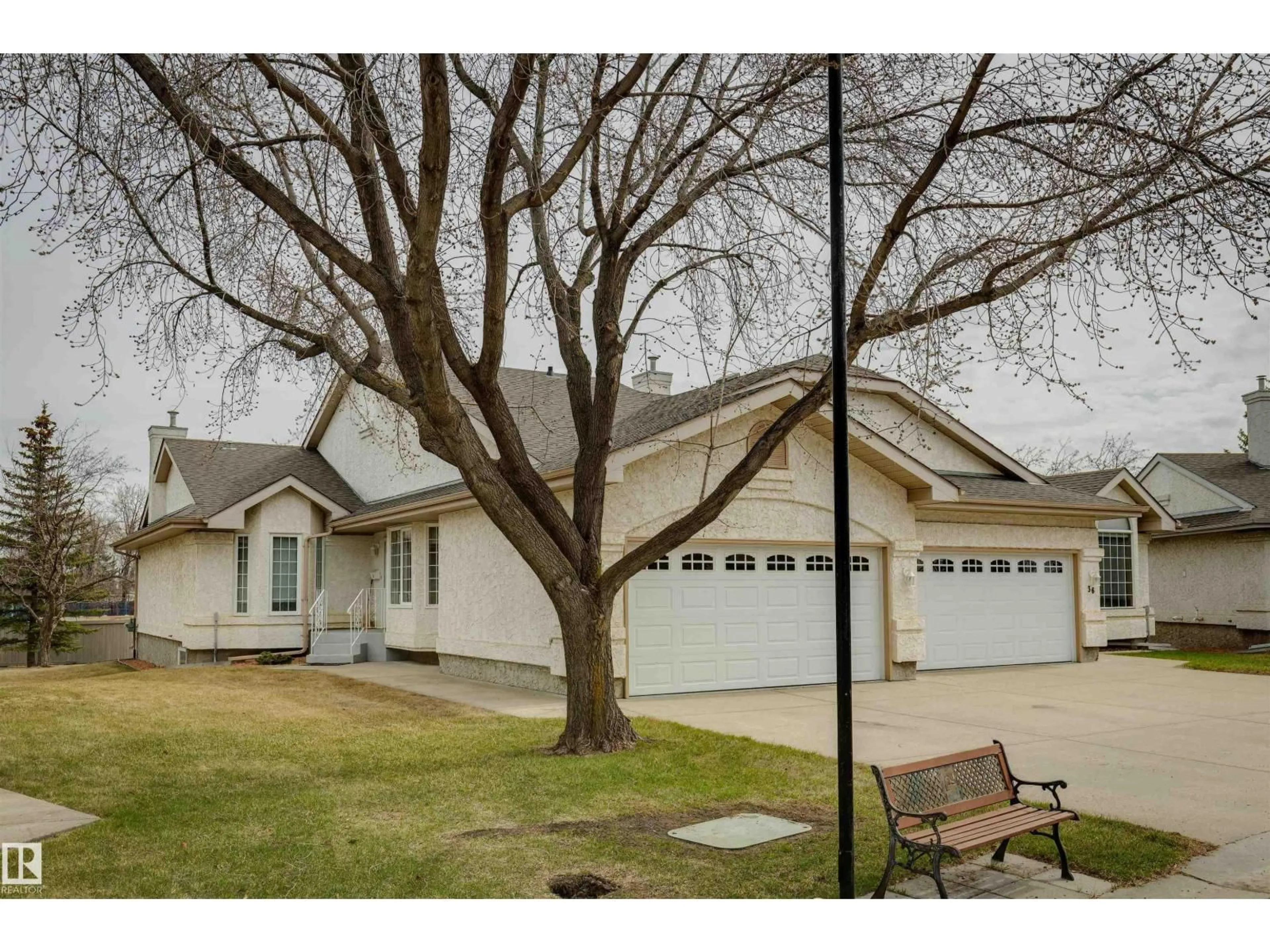 Home with vinyl exterior material, street for 303 - 38 TWIN BROOKS DR, Edmonton Alberta T6J6V3