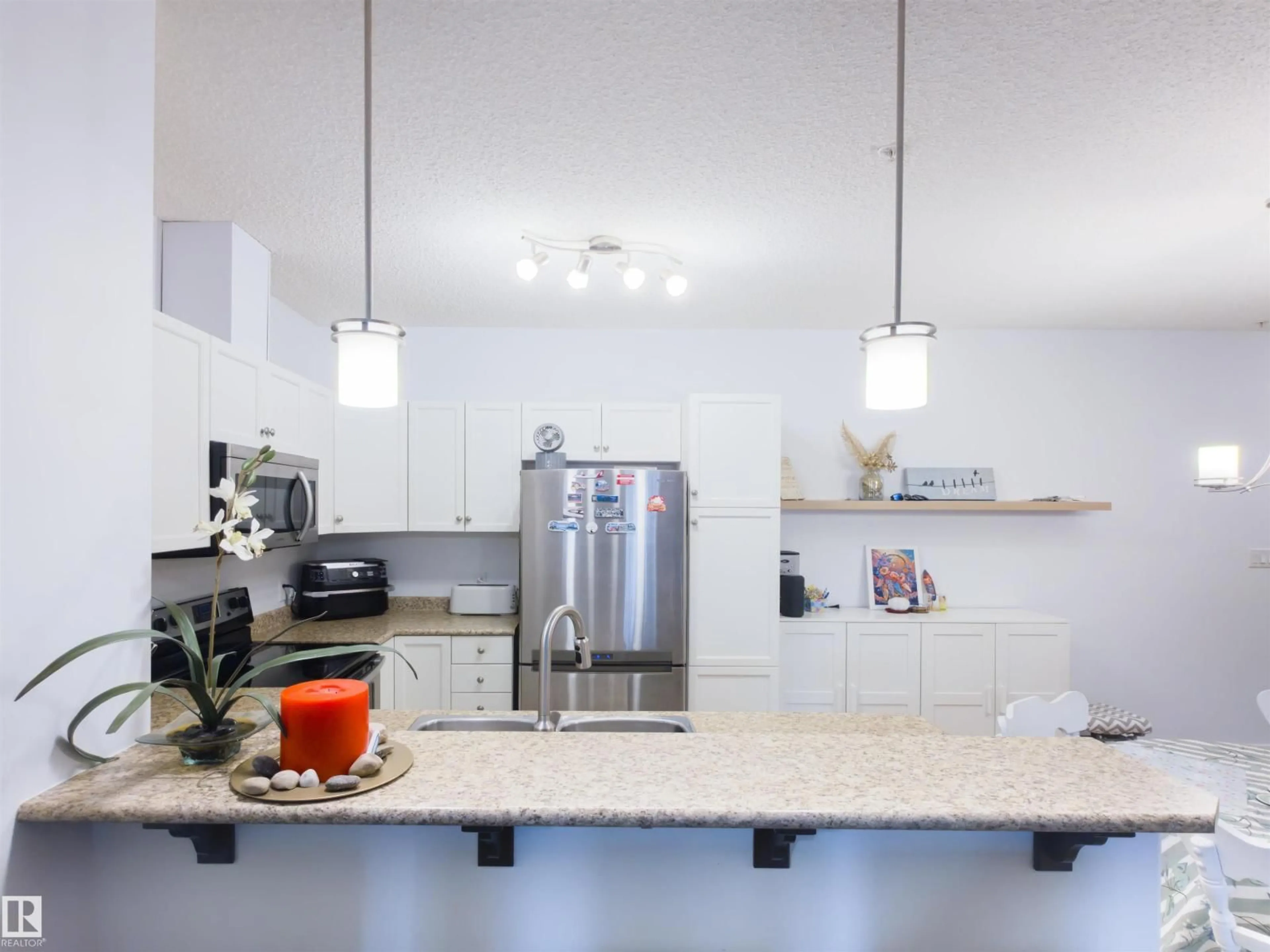Contemporary kitchen, ceramic/tile floor for 135 7825 71 ST NW, Edmonton Alberta T6B3R9