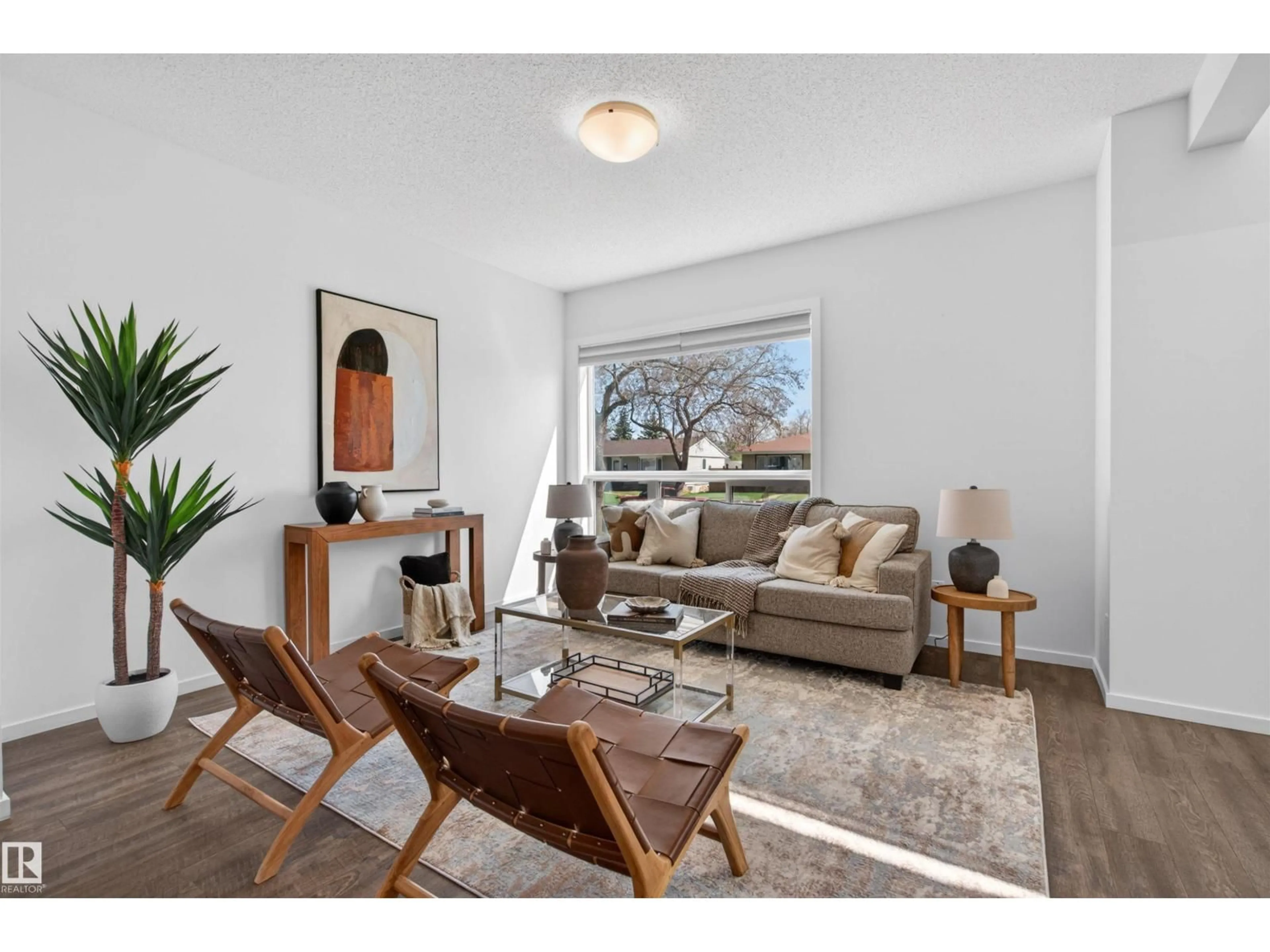 Living room with furniture, unknown for NW - 11904 45 ST, Edmonton Alberta T5W2T6