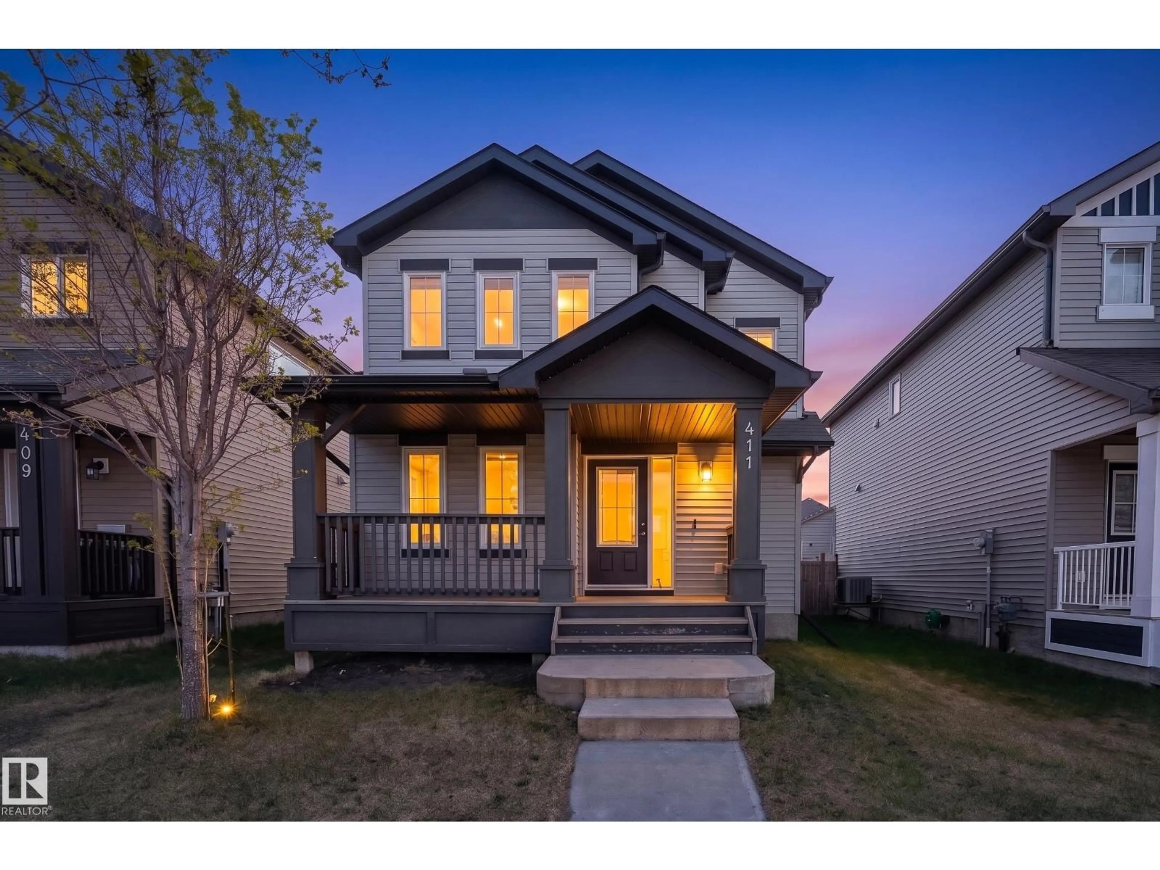 Home with brick exterior material, street for SW - 411 WATT BV, Edmonton Alberta T6X1R1