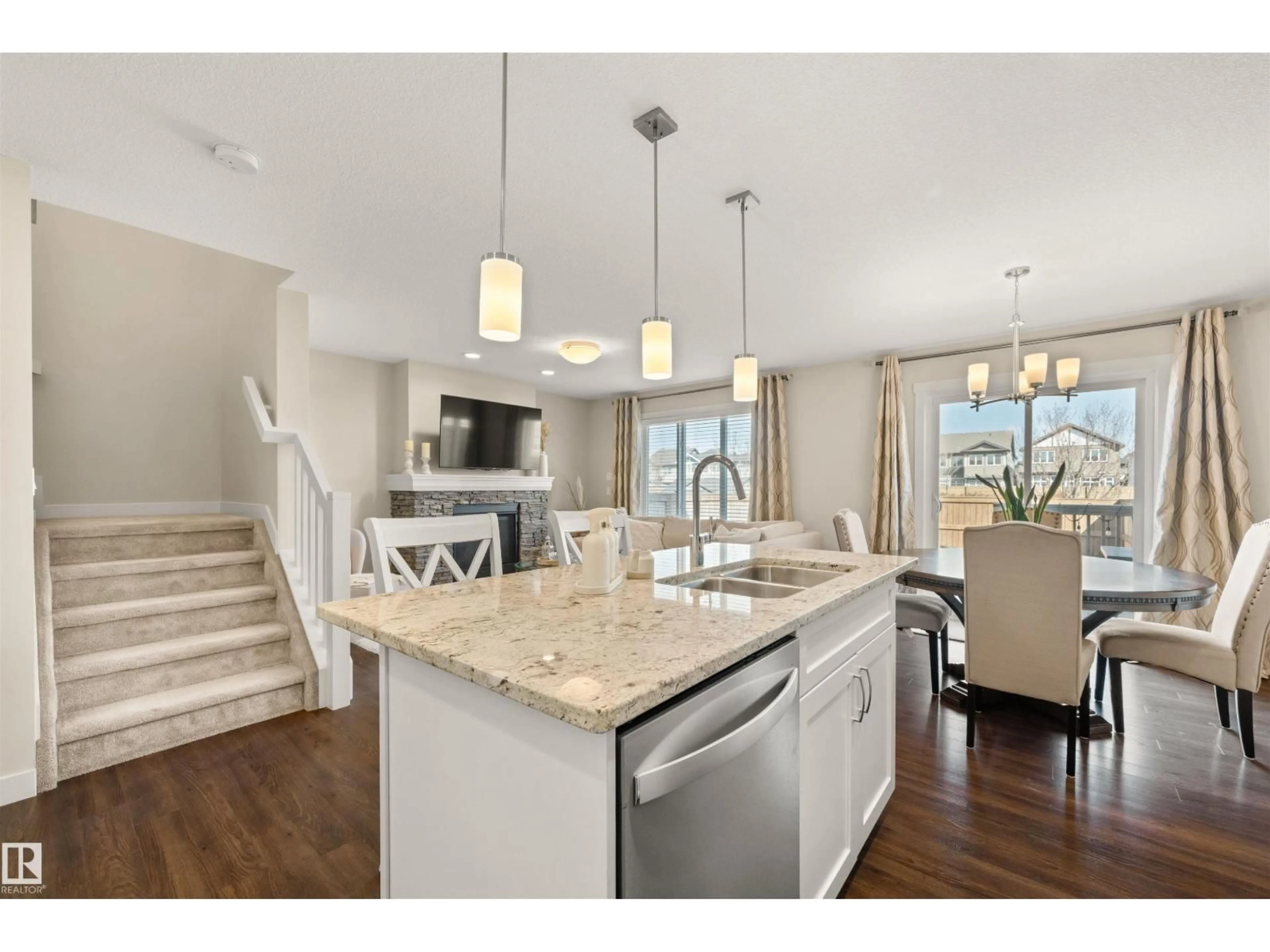 Open concept kitchen, unknown for 2256 CASEY CR, Edmonton Alberta T6W3M8