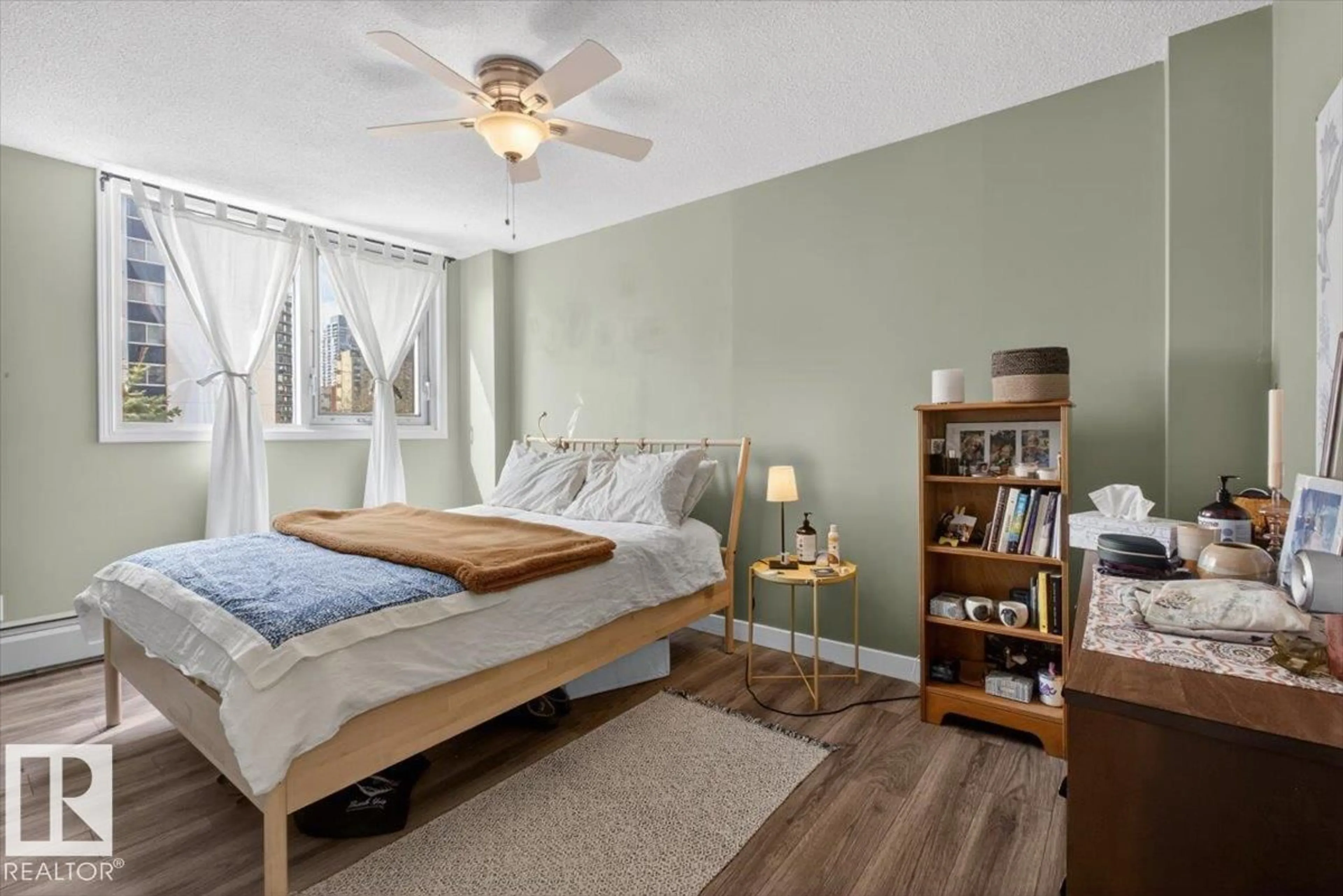 Bedroom with bed, unknown for 405 10011 116 NW, Edmonton Alberta T5K1V4