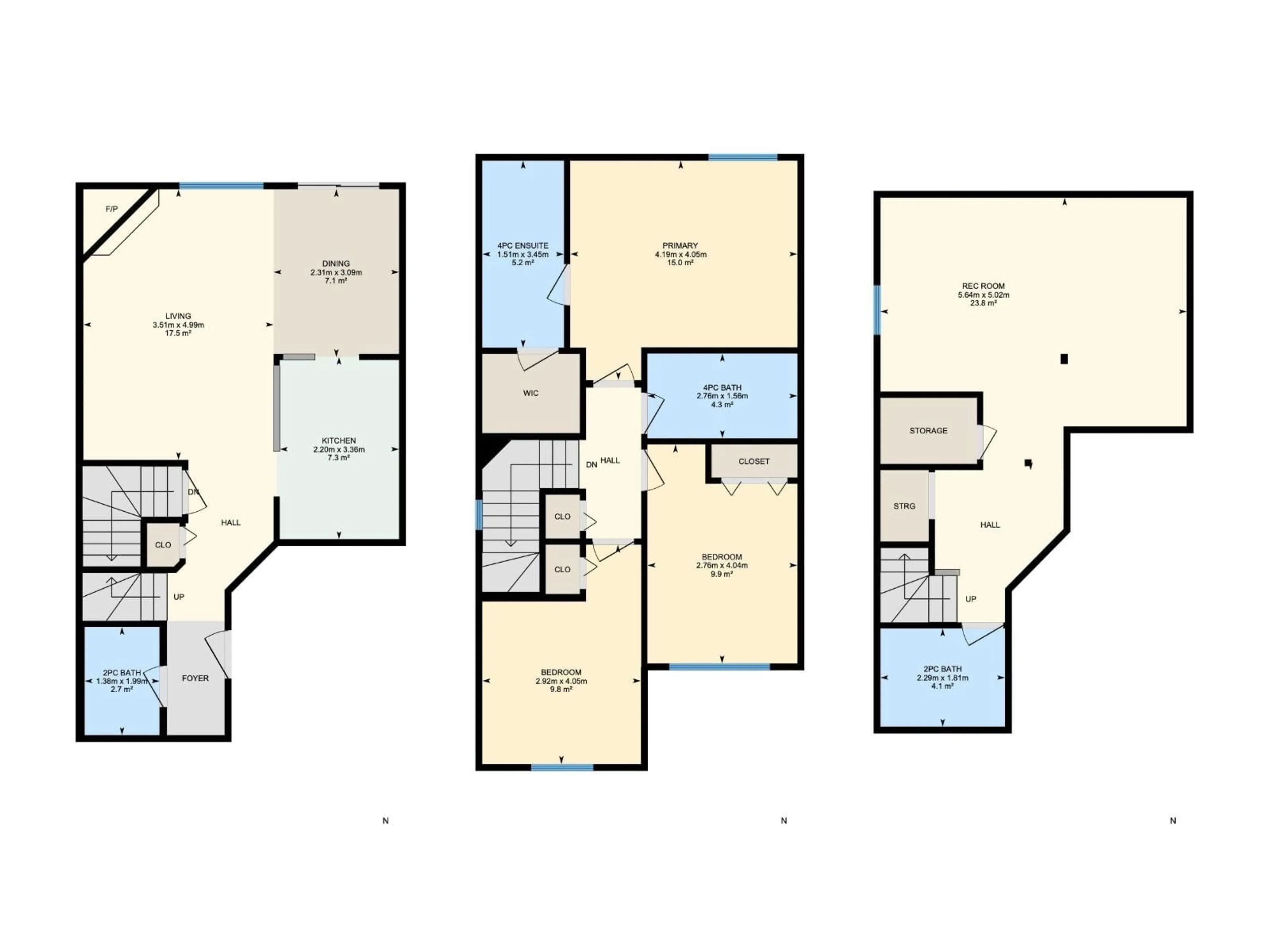Floor plan for 121 BULYEA RD, Edmonton Alberta T6R2M9