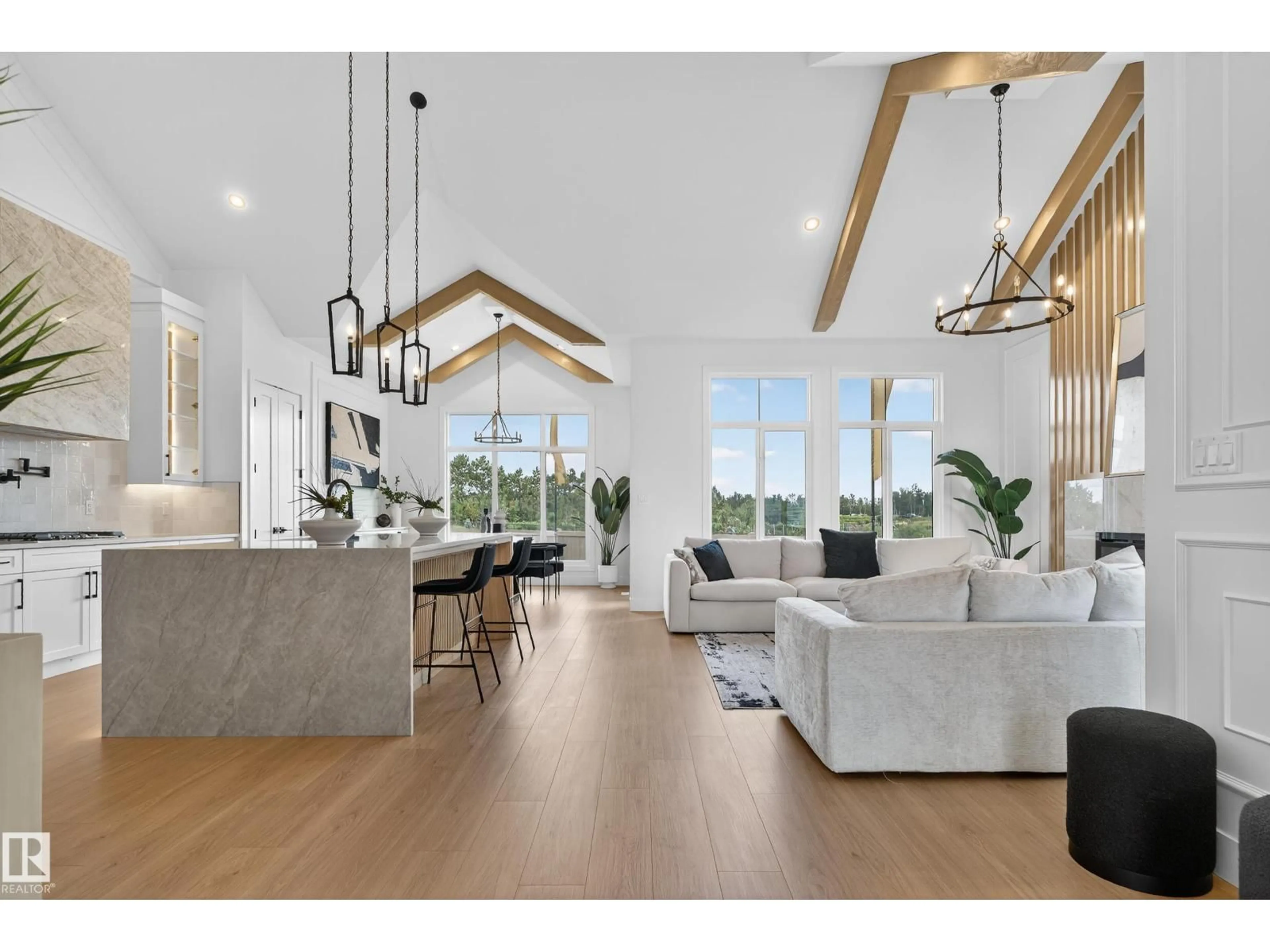 Open concept kitchen, unknown for NE - 711 166 AV, Edmonton Alberta T5Y4J1