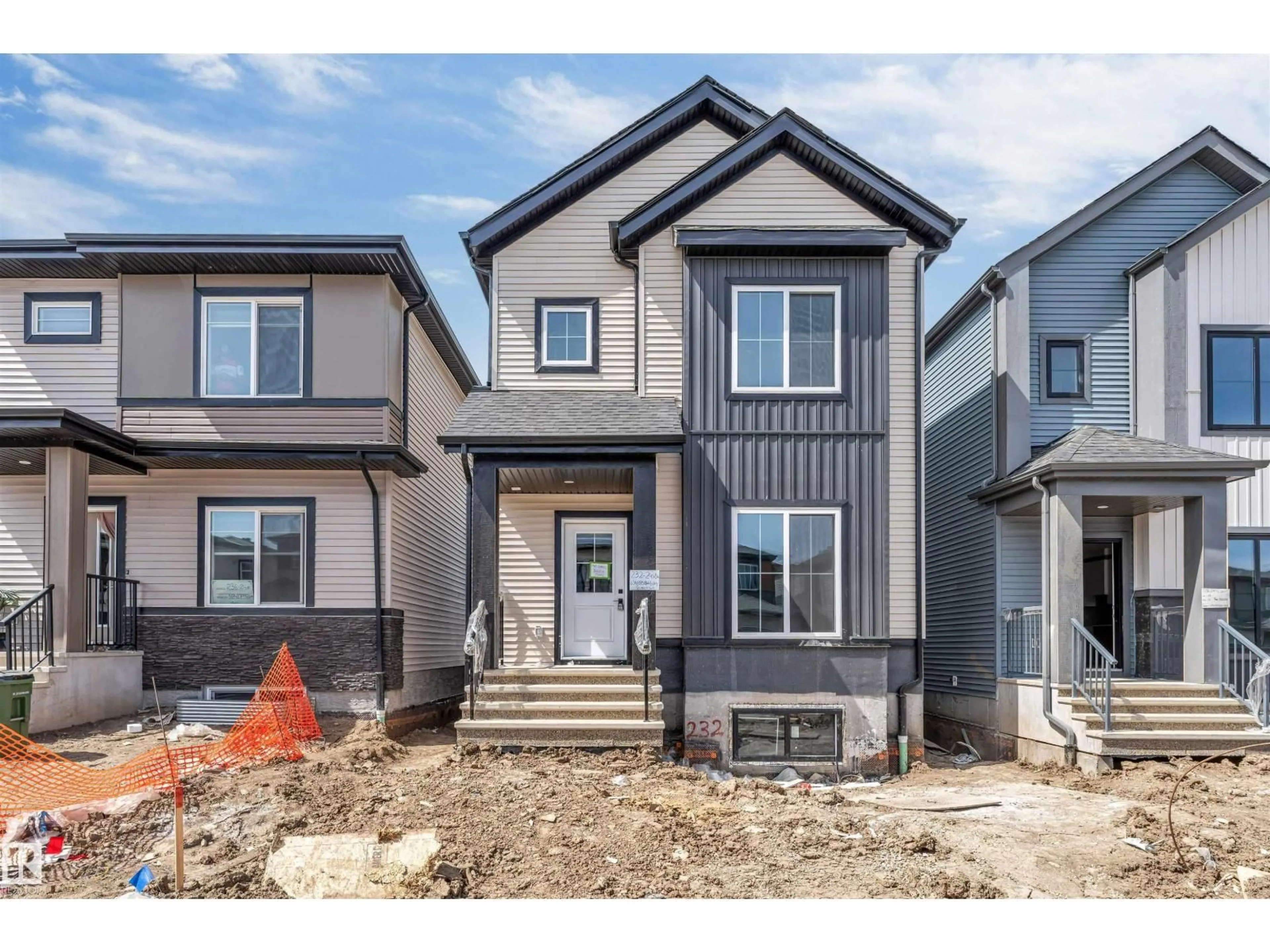 Home with vinyl exterior material, street for 232 24 ST, Edmonton Alberta T6X3K4
