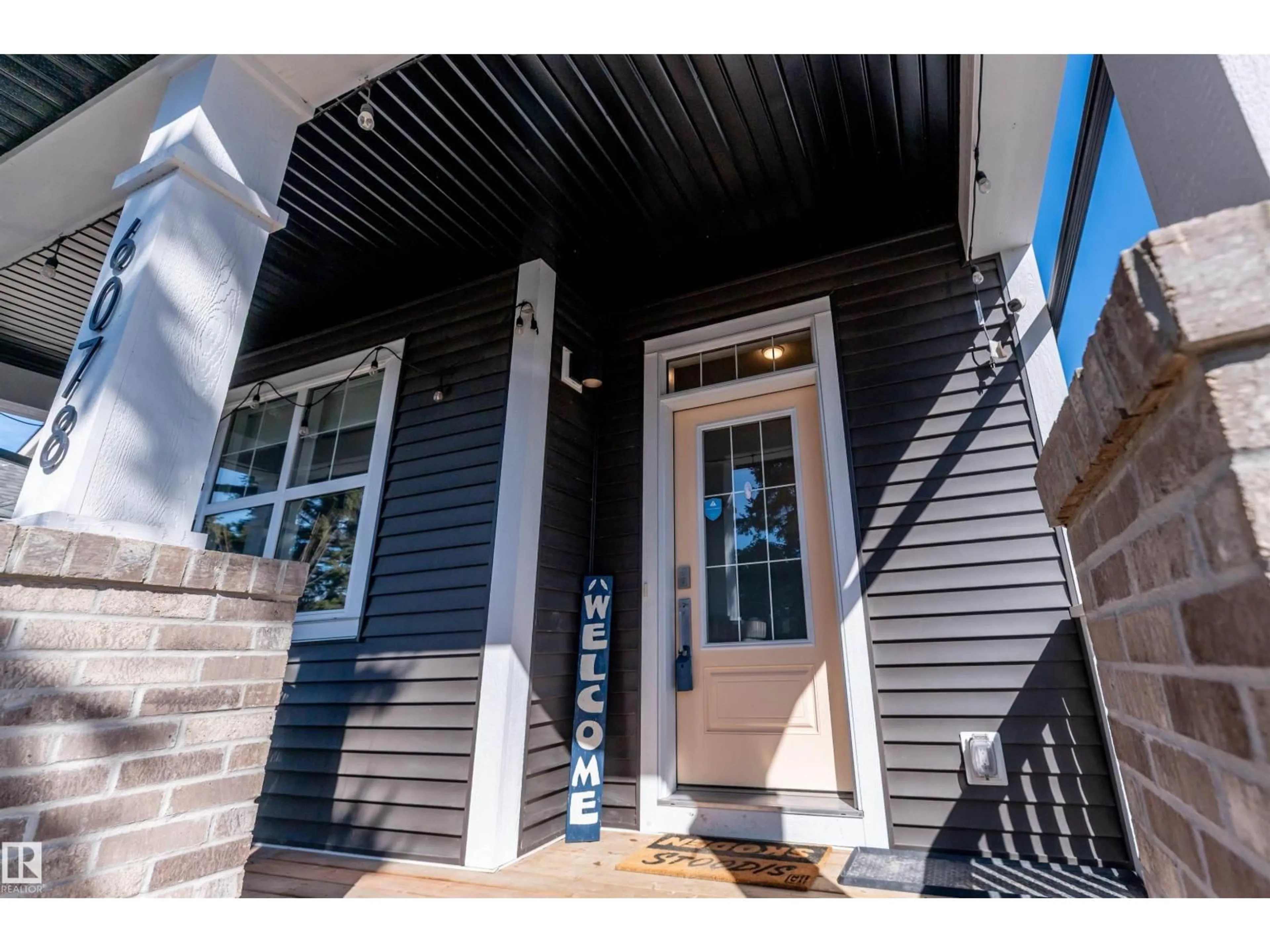 Home with vinyl exterior material, street for 6078 NADEN LD, Edmonton Alberta T5E6X8