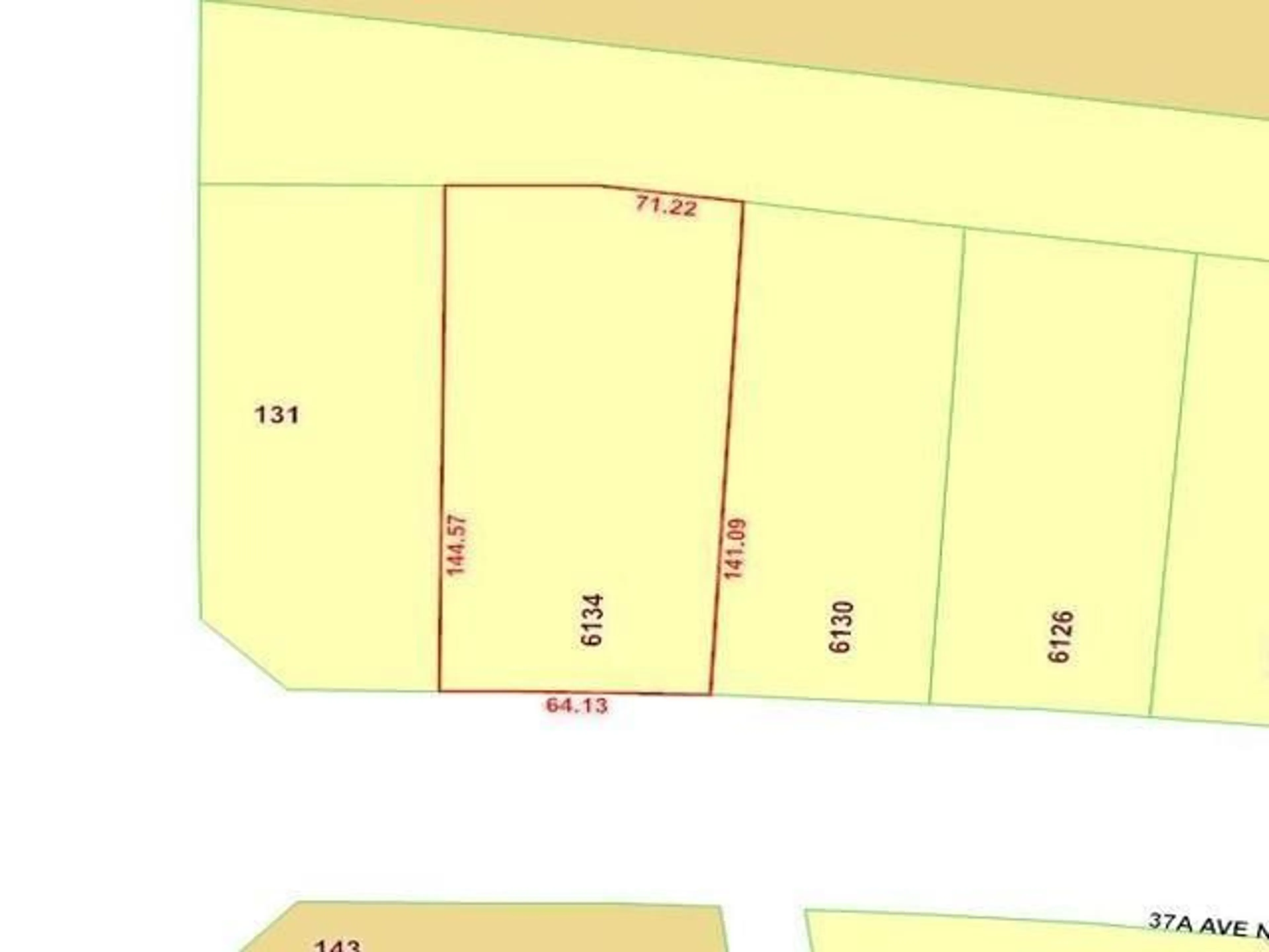 Floor plan for 6134 37A AV, Edmonton Alberta T6L1H4