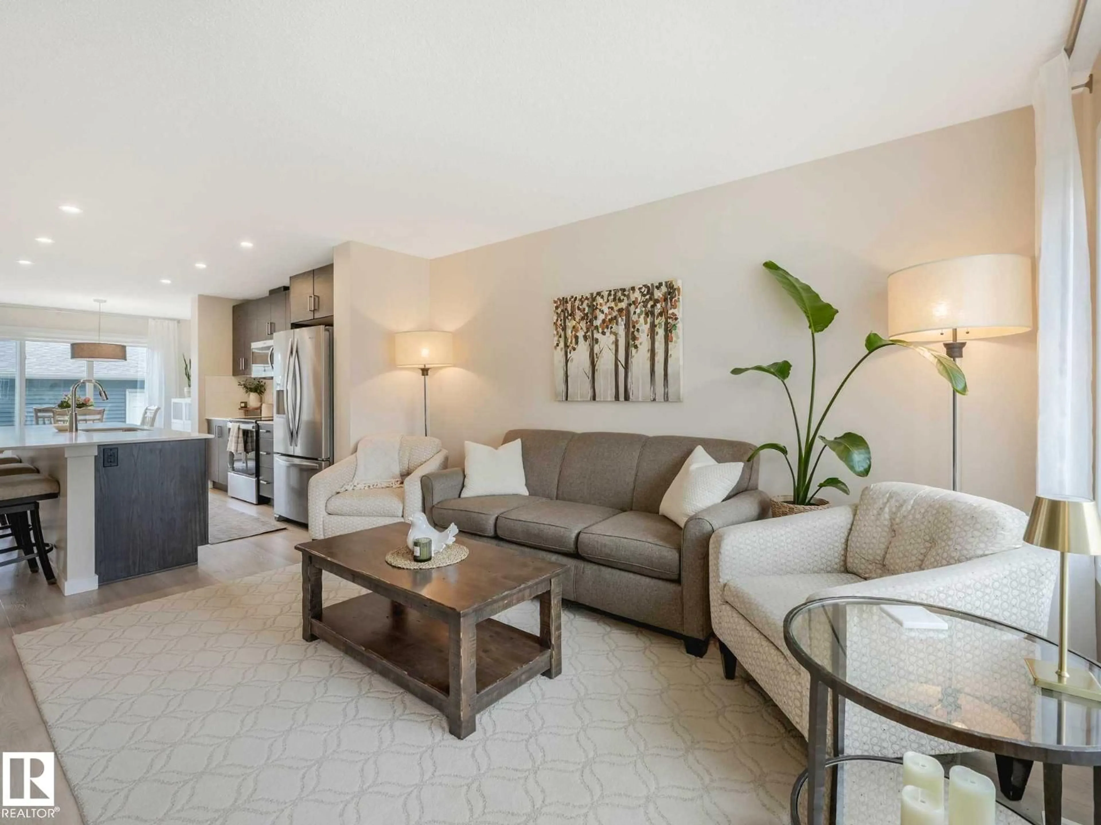 Living room with furniture, unknown for 2426 TRUMPETER WY, Edmonton Alberta T5S0R9