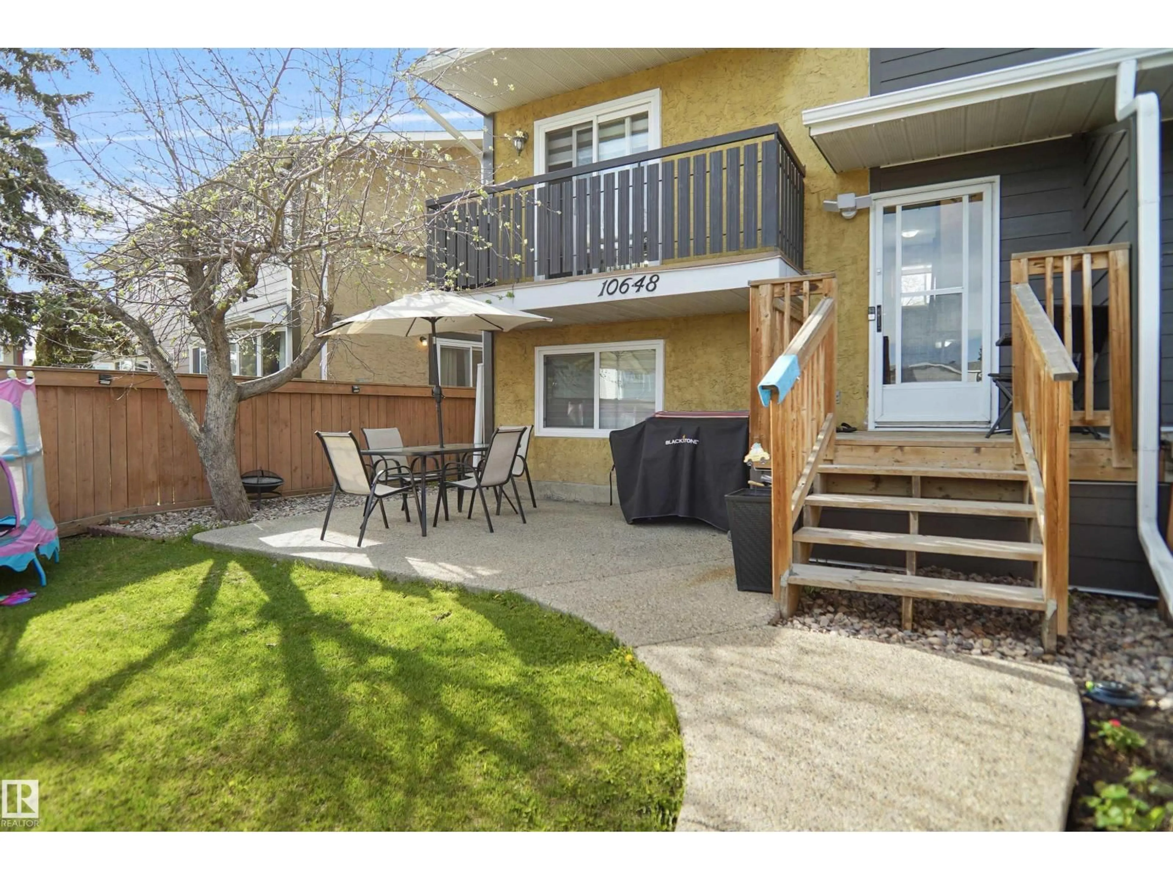 Patio, street for 10648 158 AV, Edmonton Alberta T5X4H5