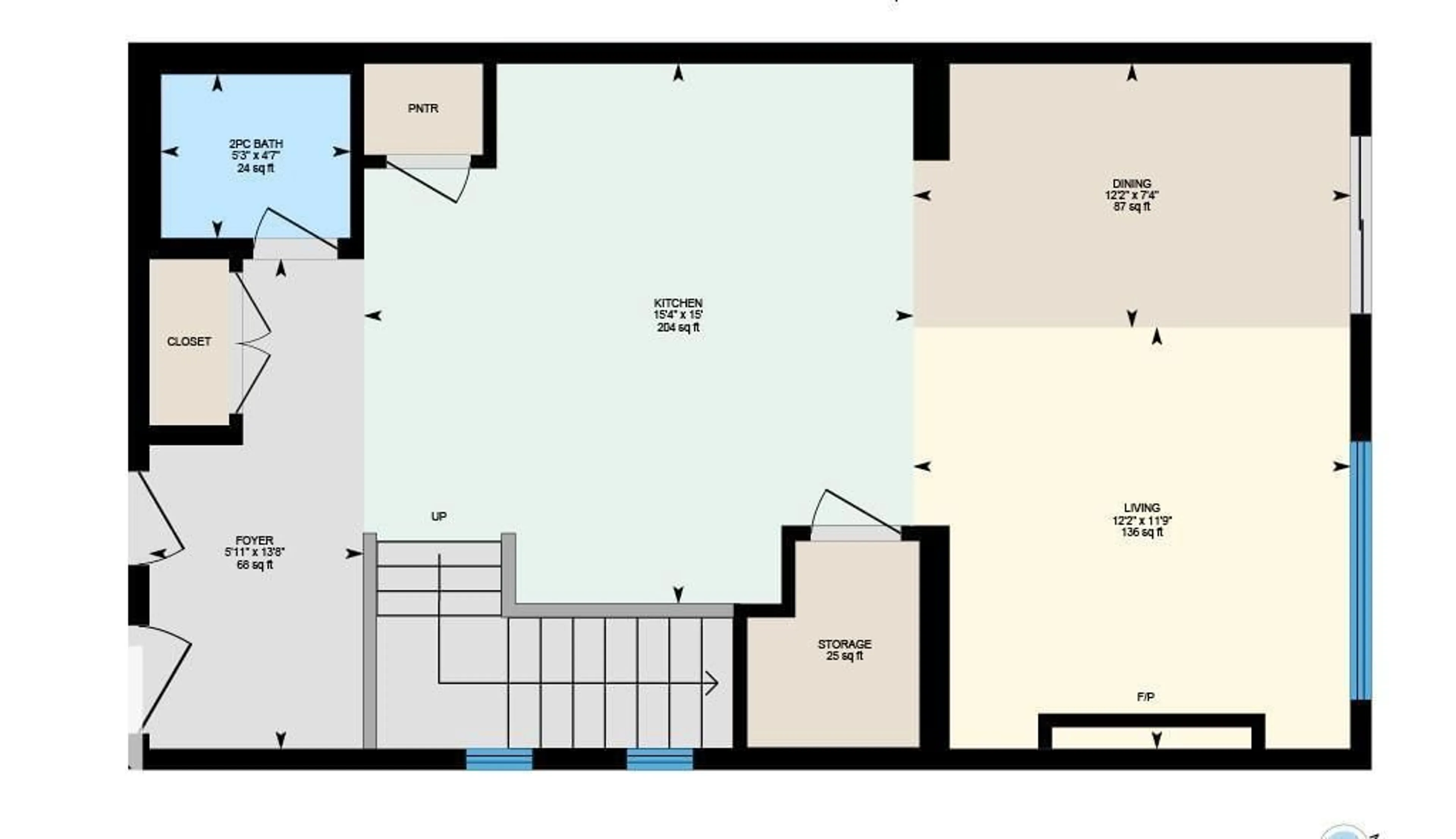 Floor plan for SW - 9328 PEAR LINK LI, Edmonton Alberta T6X2V9