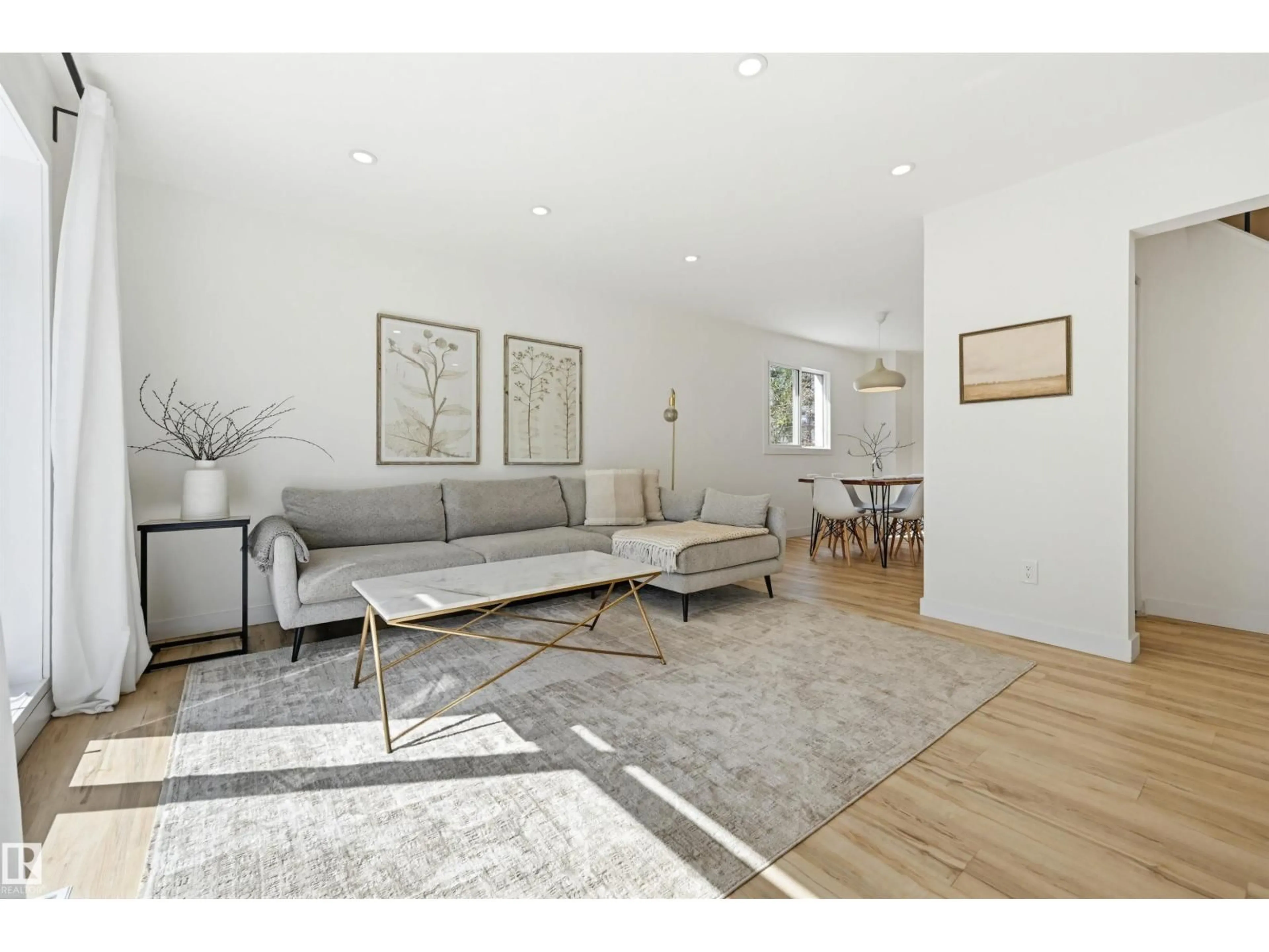 Living room with furniture, unknown for NW - 11210 105 ST, Edmonton Alberta T5G2M5
