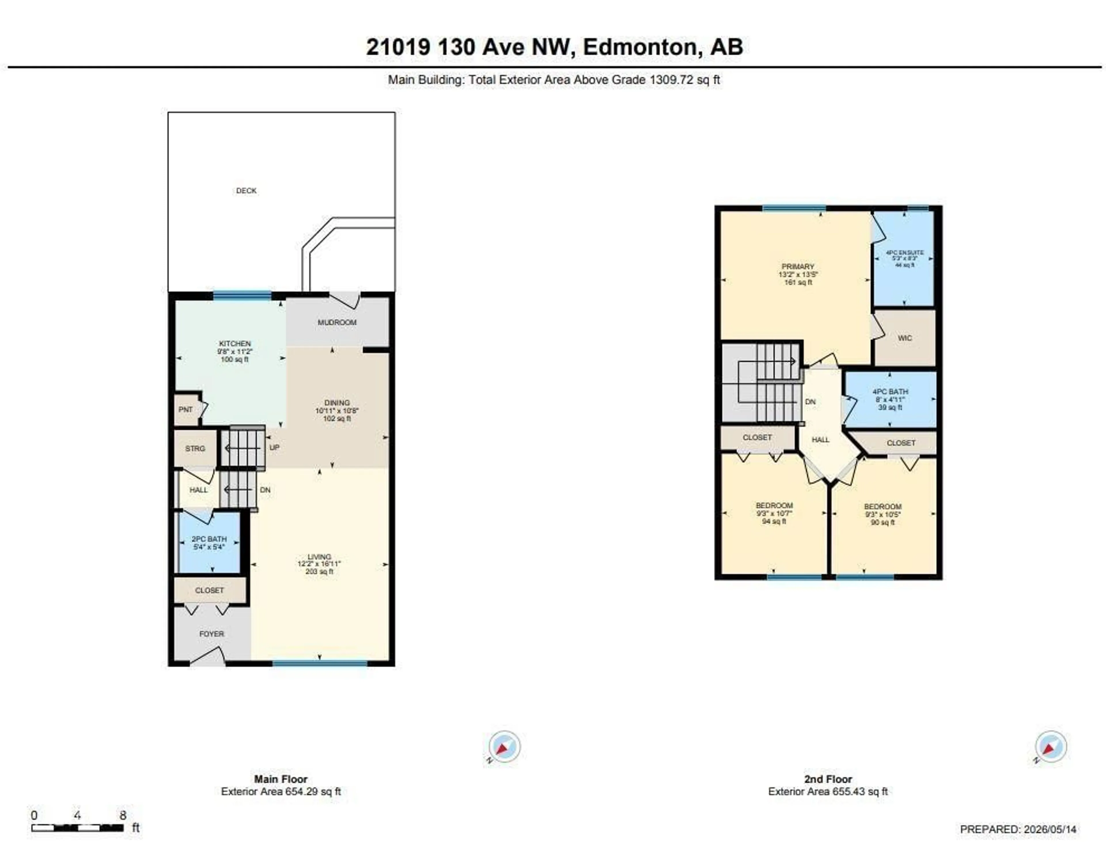 Floor plan for 21019 130 AV, Edmonton Alberta T5S0N6