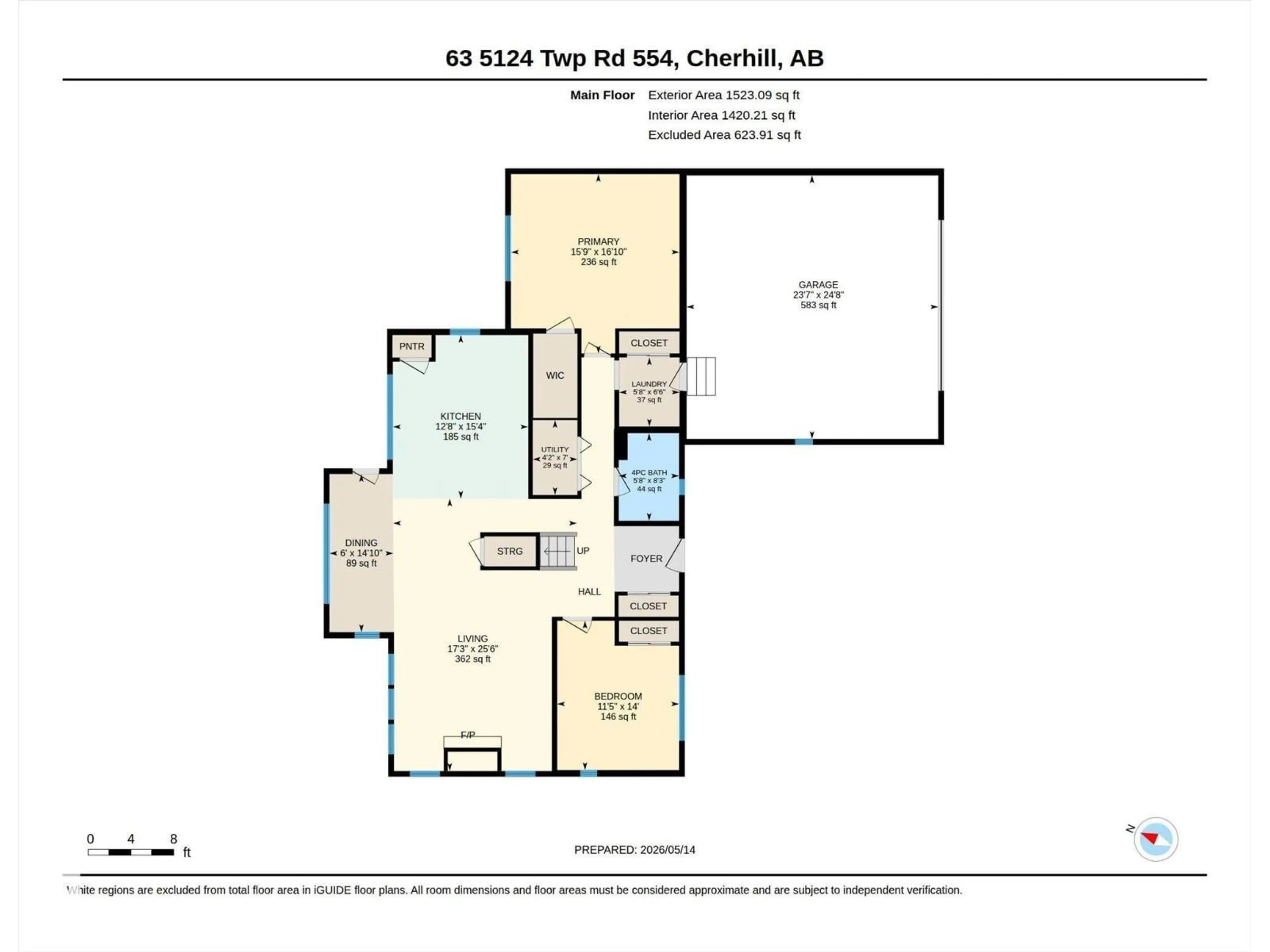 Floor plan for 5124 - 63 TWP ROAD 554, Rural Lac Ste. Anne County Alberta T0E0J0