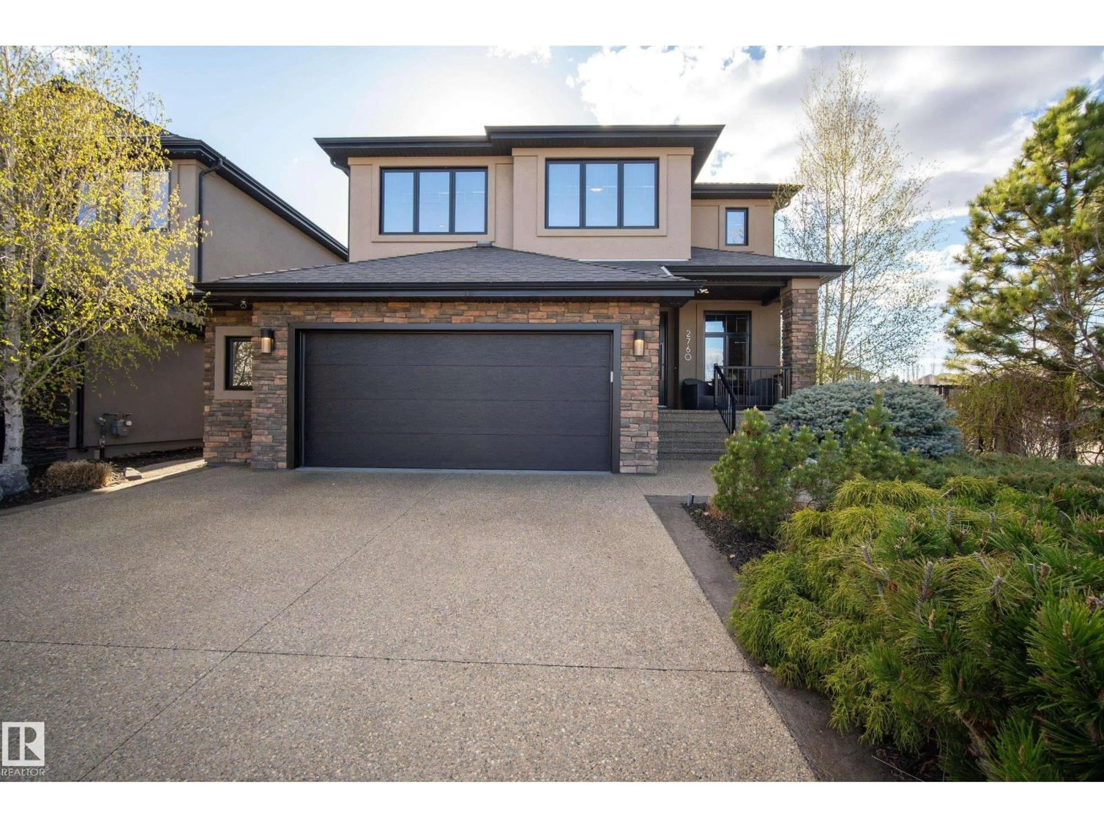 Home with brick exterior material, street for 2760 WATCHER WY, Edmonton Alberta T6W0X8