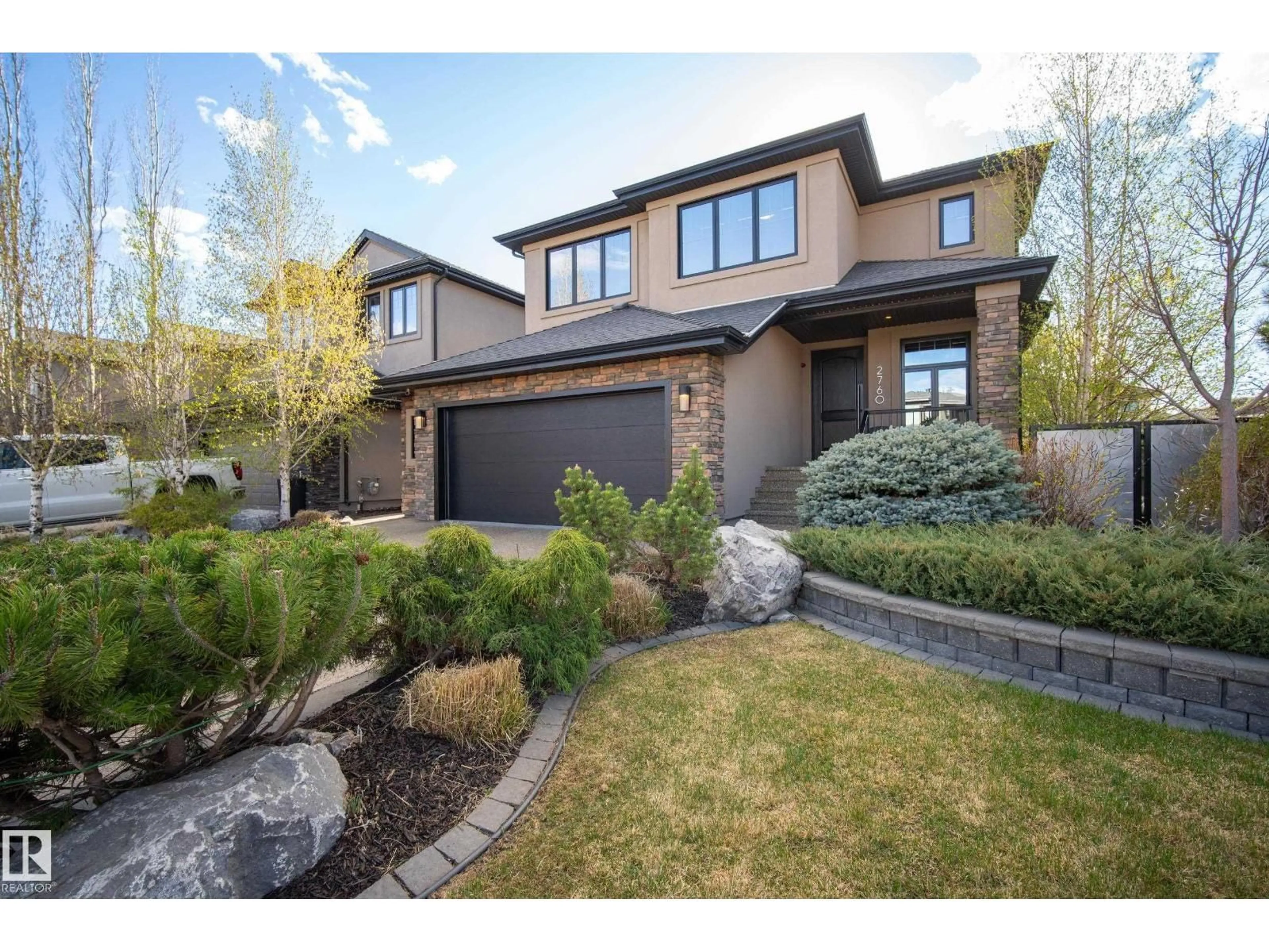 Home with brick exterior material, street for 2760 WATCHER WY, Edmonton Alberta T6W0X8