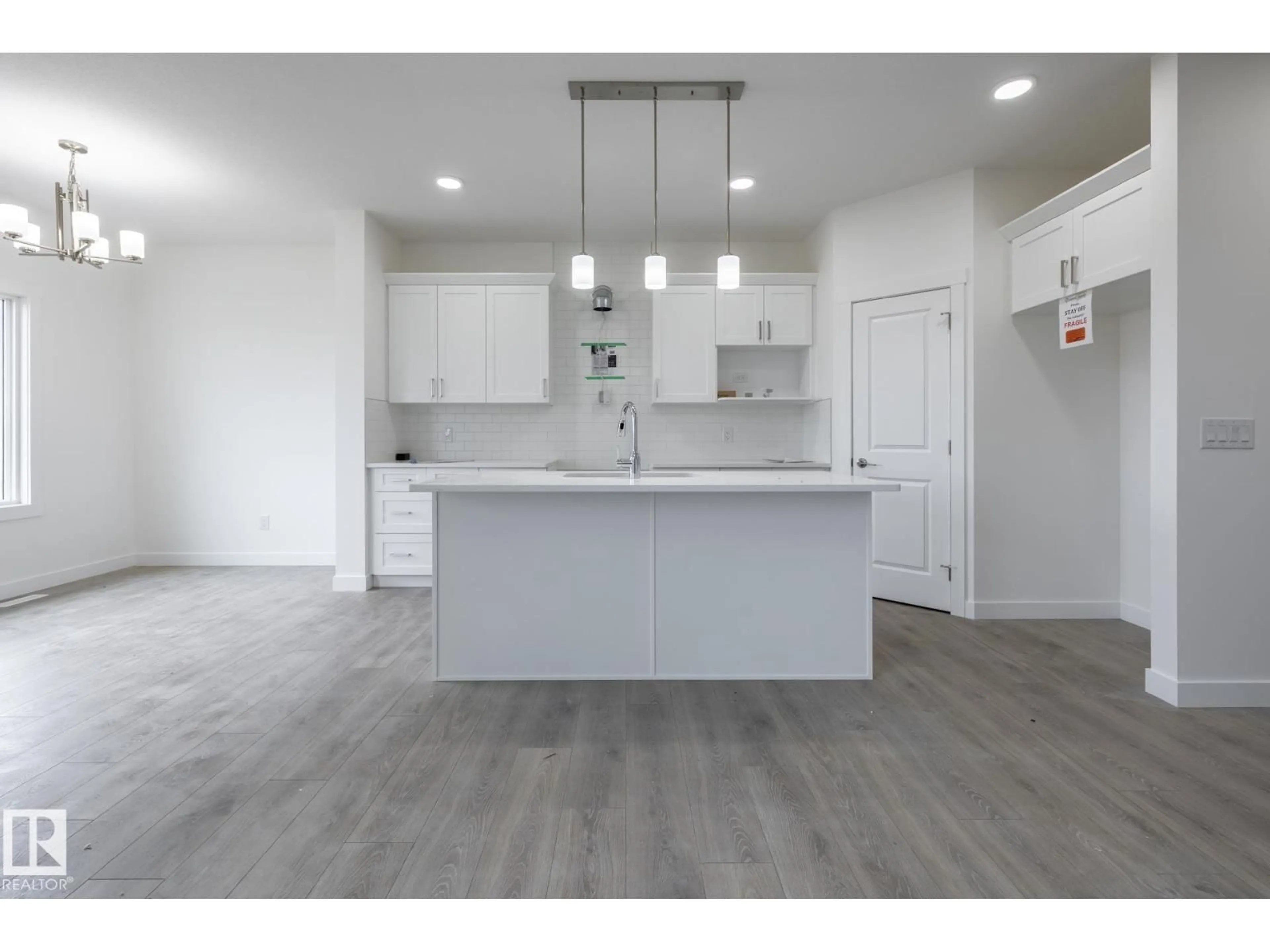 Open concept kitchen, unknown for NE - 319 157 AV, Edmonton Alberta T5K6K8