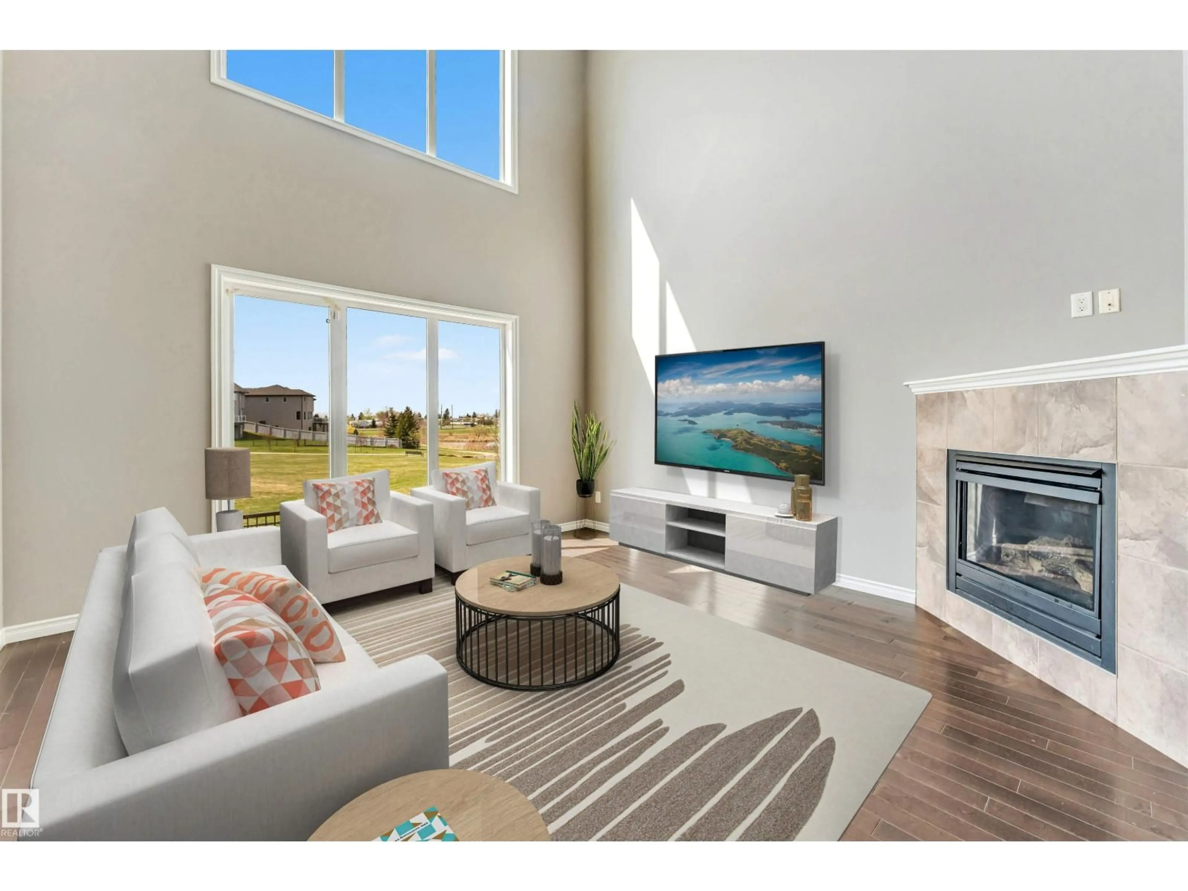 Living room with furniture, unknown for NW - 2138 32B ST, Edmonton Alberta T6T0K5