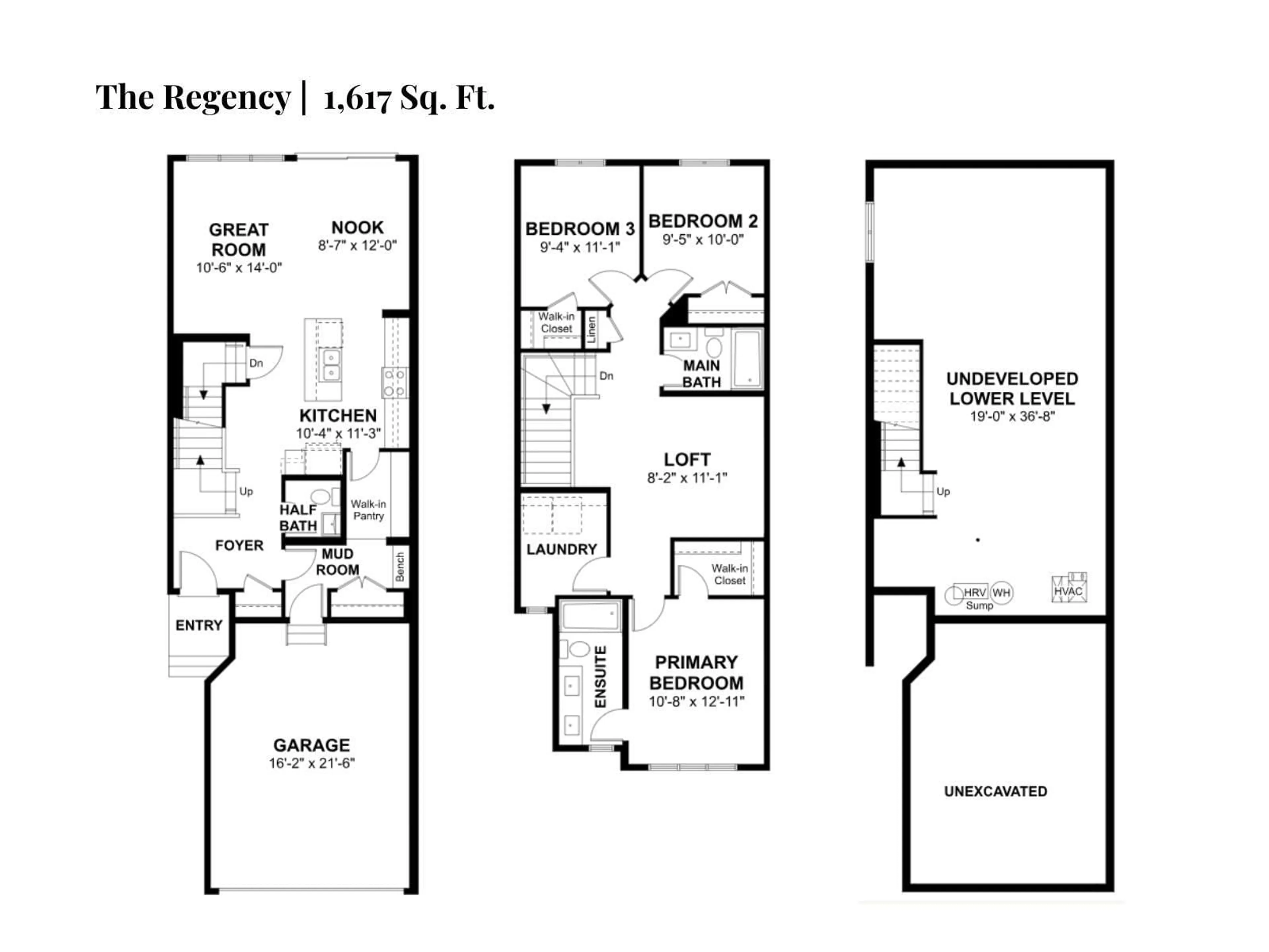Floor plan for NE - 518 176 AV, Edmonton Alberta T5Y4J7