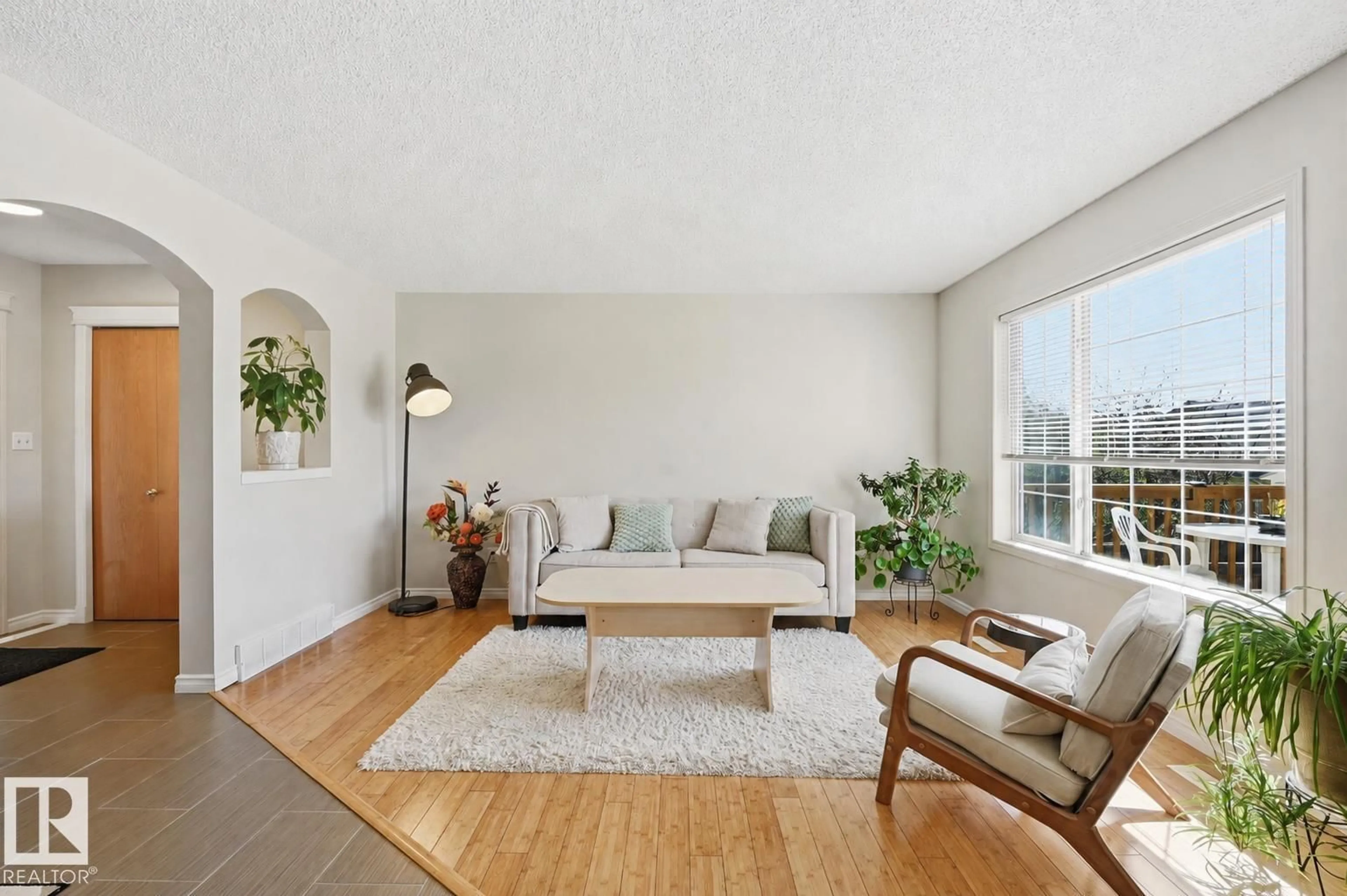 Living room with furniture, unknown for NW - 4831 147 AV, Edmonton Alberta T5Y2X2