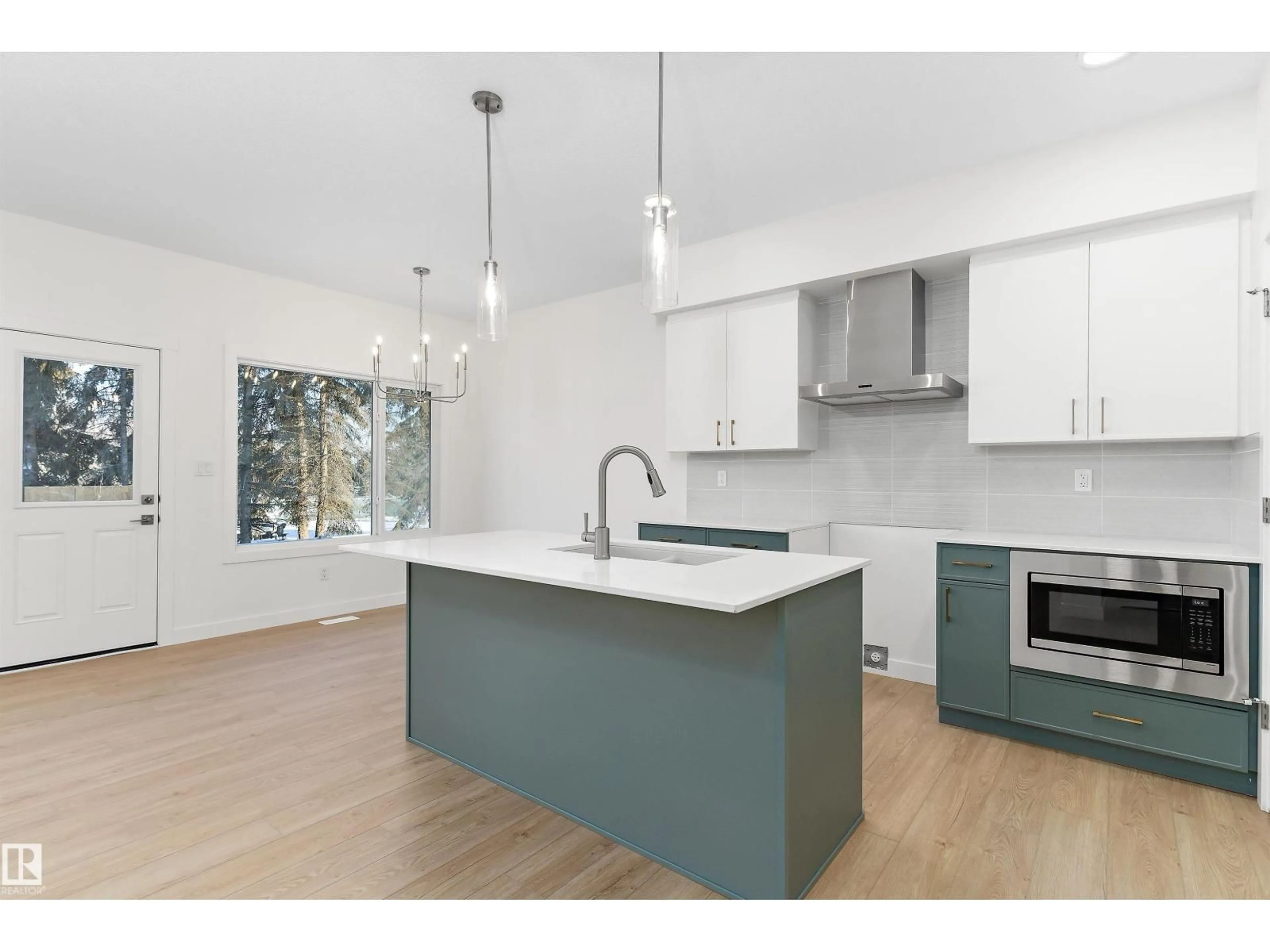 Open concept kitchen, unknown for 8536 183 AV, Edmonton Alberta T5Z0X5