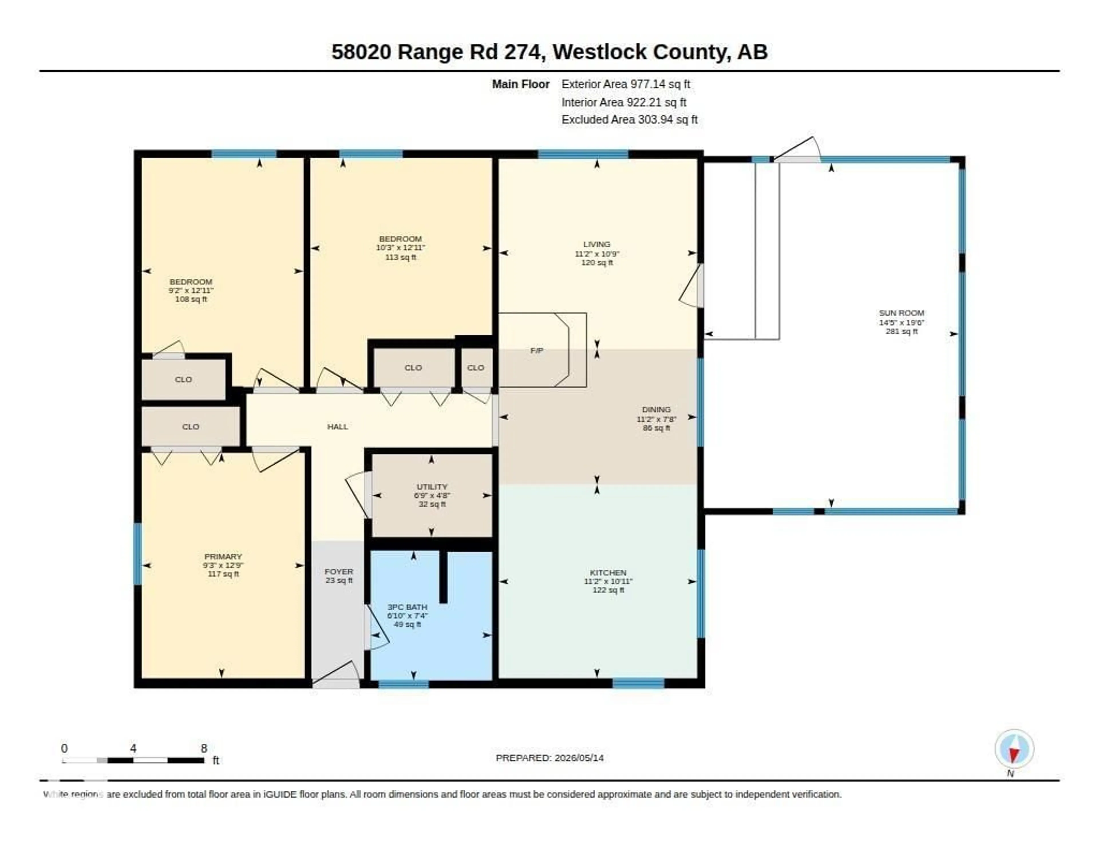 Floor plan for 58020 RG RD 274, Rural Westlock County Alberta T0G0H0