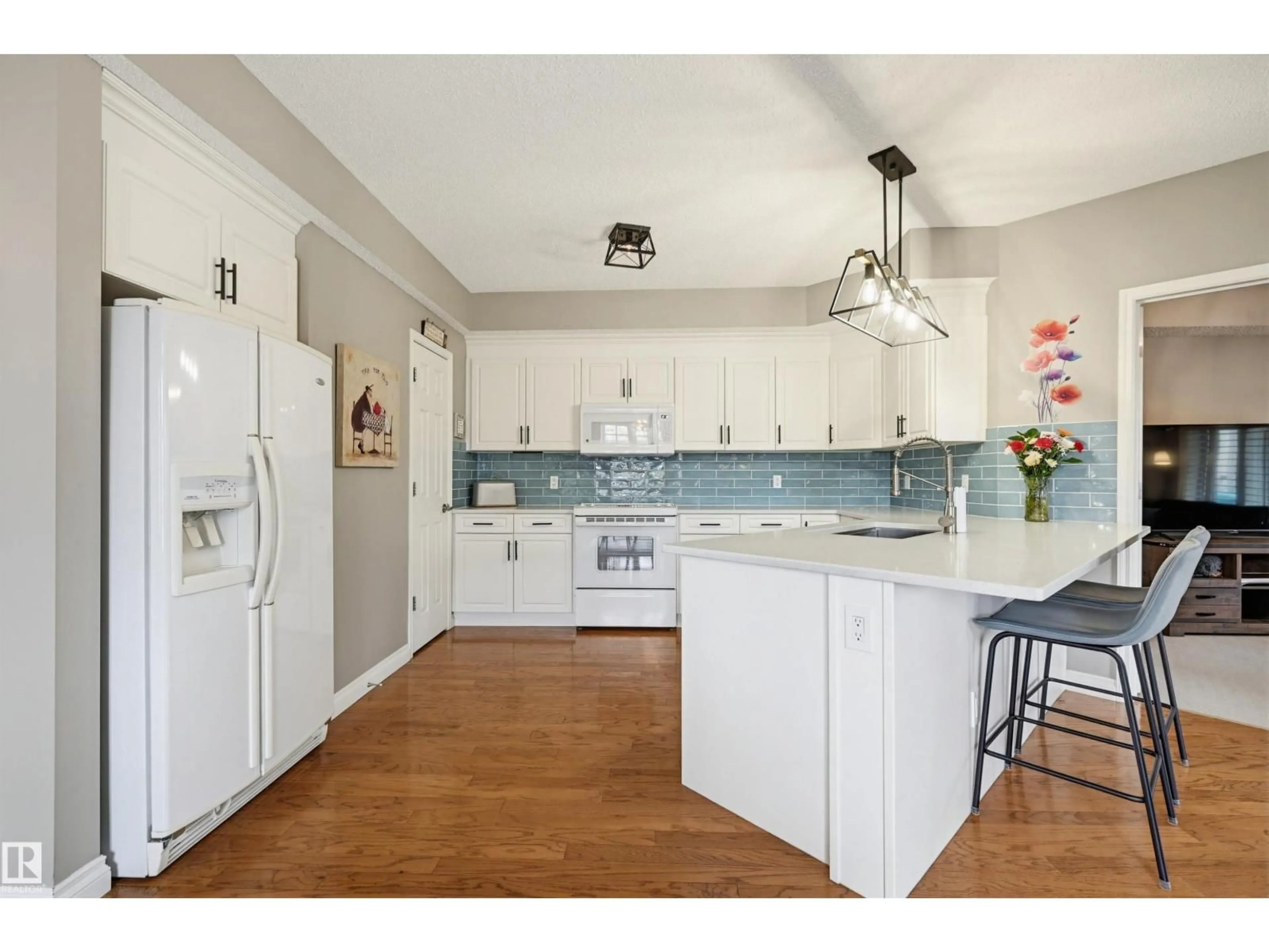 Open concept kitchen, unknown for 201 - 9811 96A ST NW, Edmonton Alberta T6A4A4