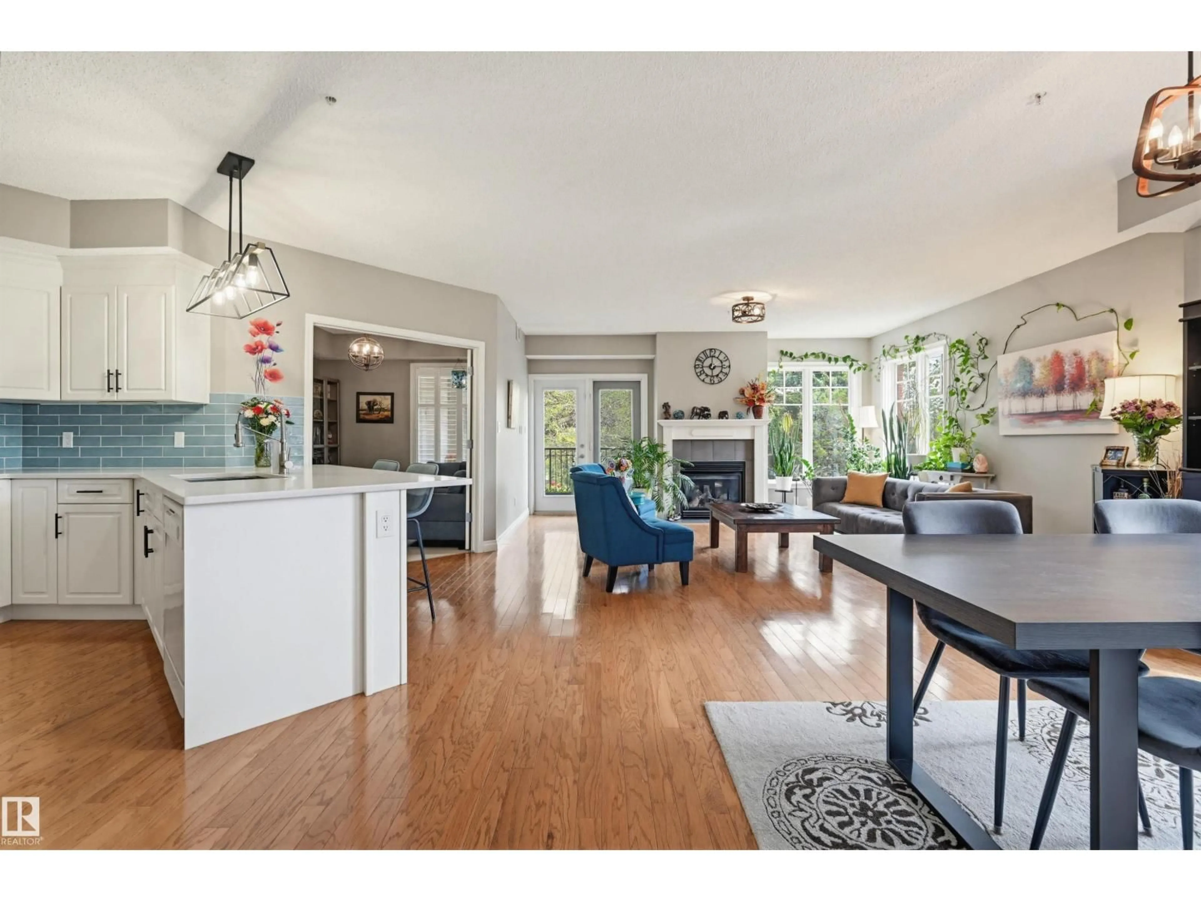 Open concept kitchen, unknown for 201 - 9811 96A ST NW, Edmonton Alberta T6A4A4