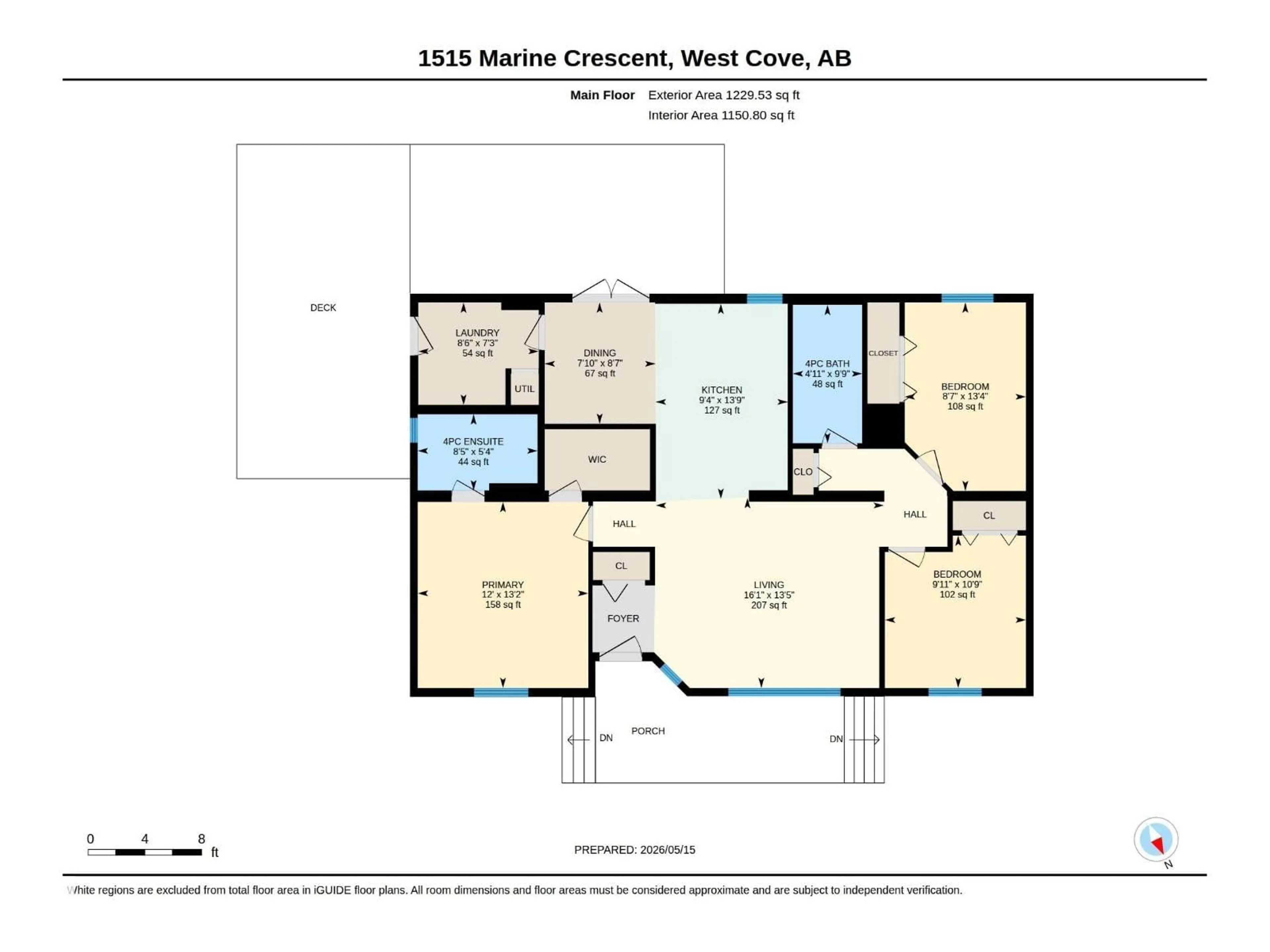 Floor plan for 1515 MARINE DR, Rural Lac Ste. Anne County Alberta T0E0A2