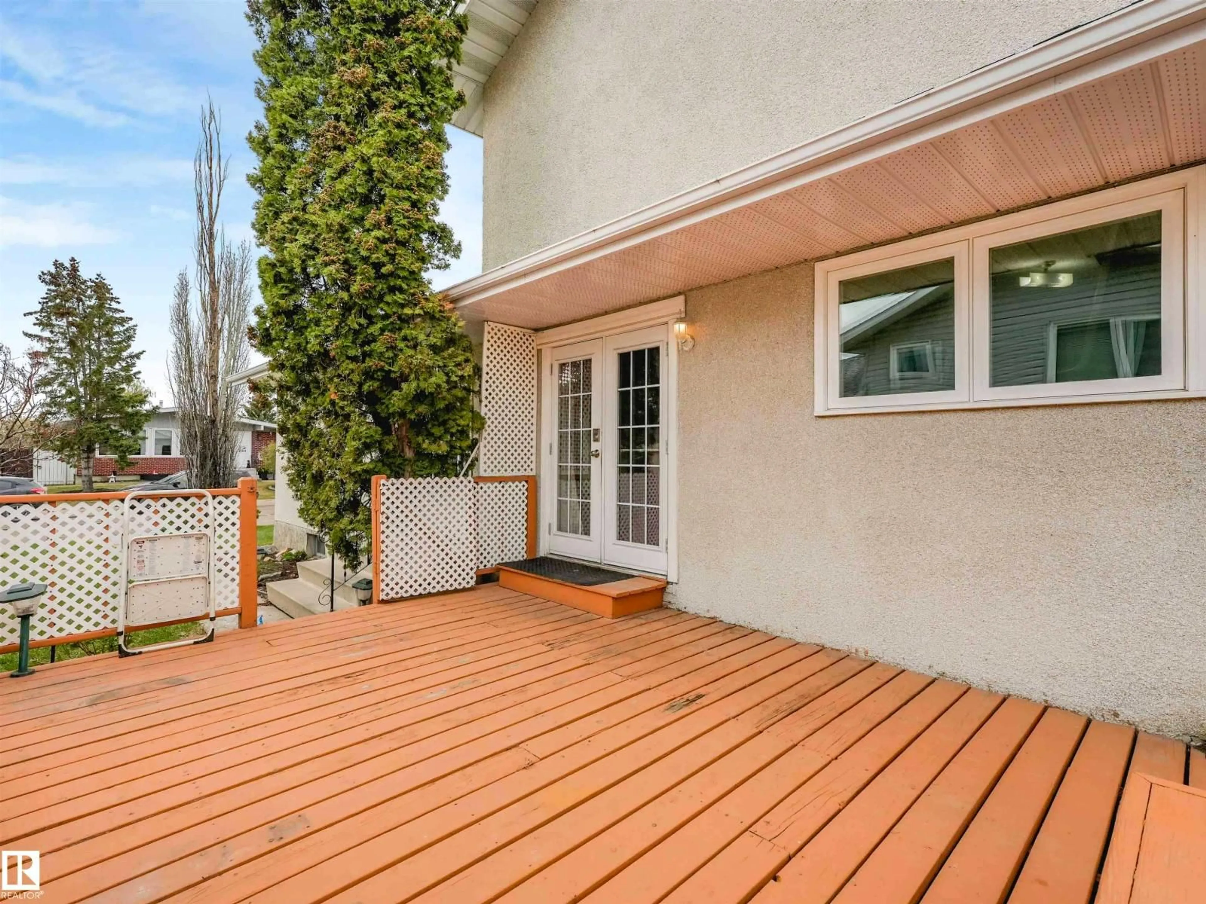 Patio, street for 11432 144 AV, Edmonton Alberta T5X1L8