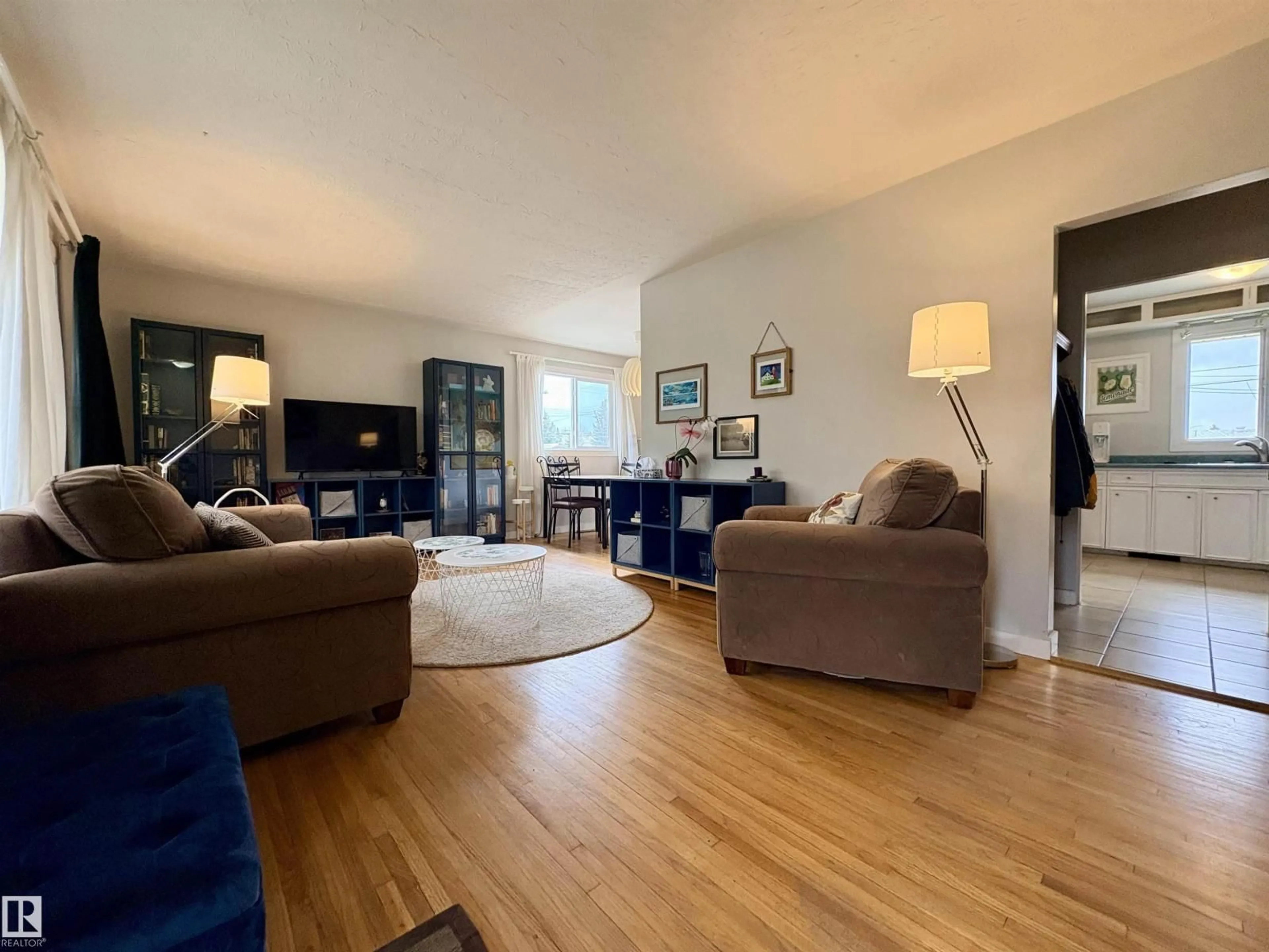 Living room with furniture, unknown for 9103 131 AV, Edmonton Alberta T5E0W1