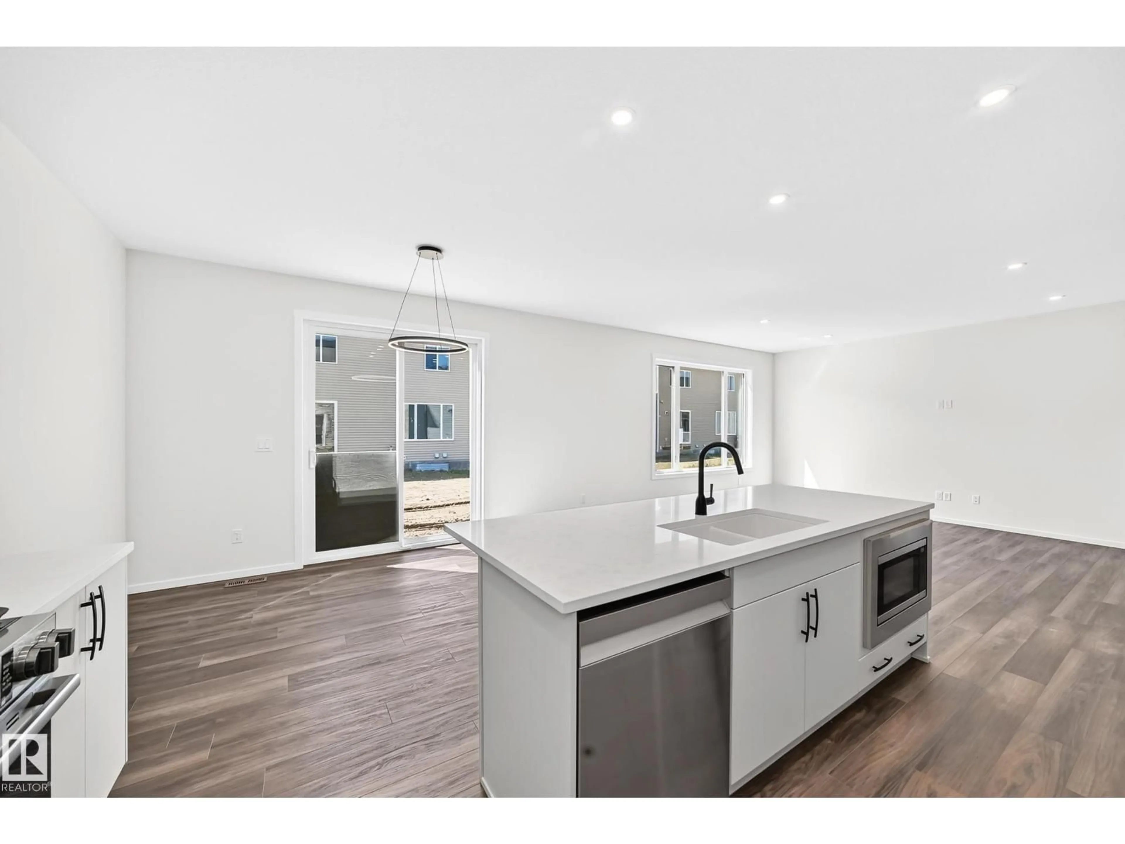 Open concept kitchen, unknown for NW - 1508 205 ST, Edmonton Alberta T6M3E7