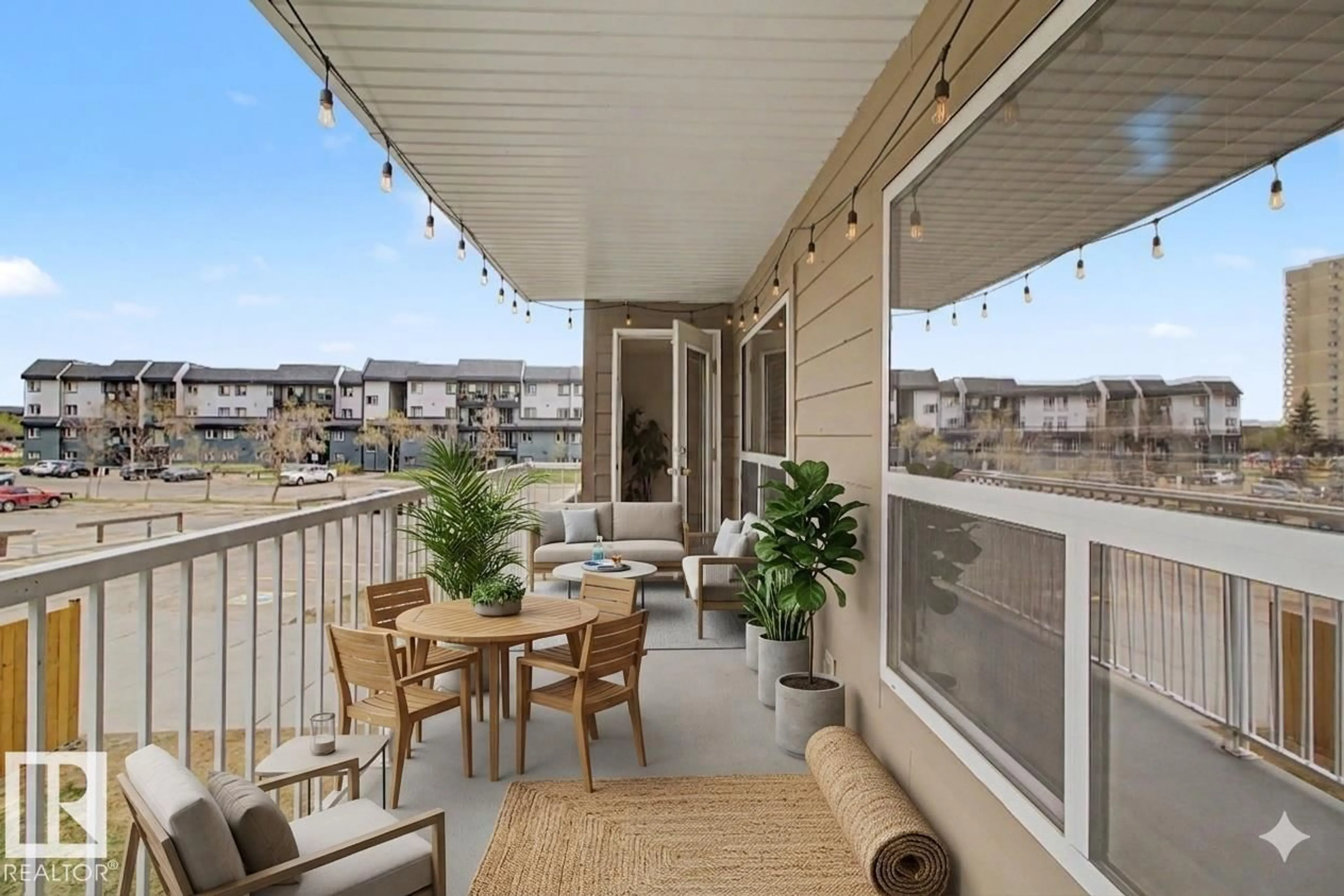 Patio, water/lake/river/ocean view for #213 - 17404 64 AV, Edmonton Alberta T5T6X4