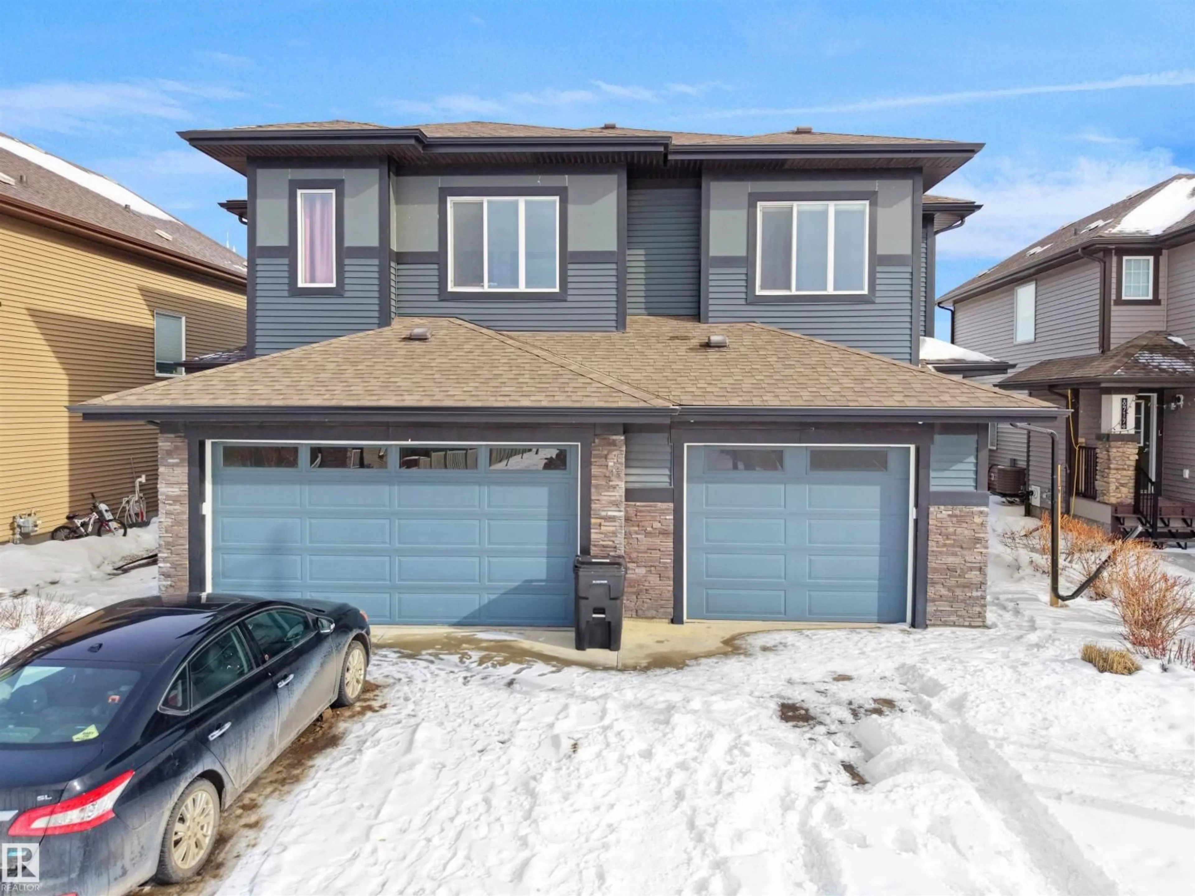 Home with brick exterior material, street for NW - 8921 217 ST, Edmonton Alberta T5T7C4