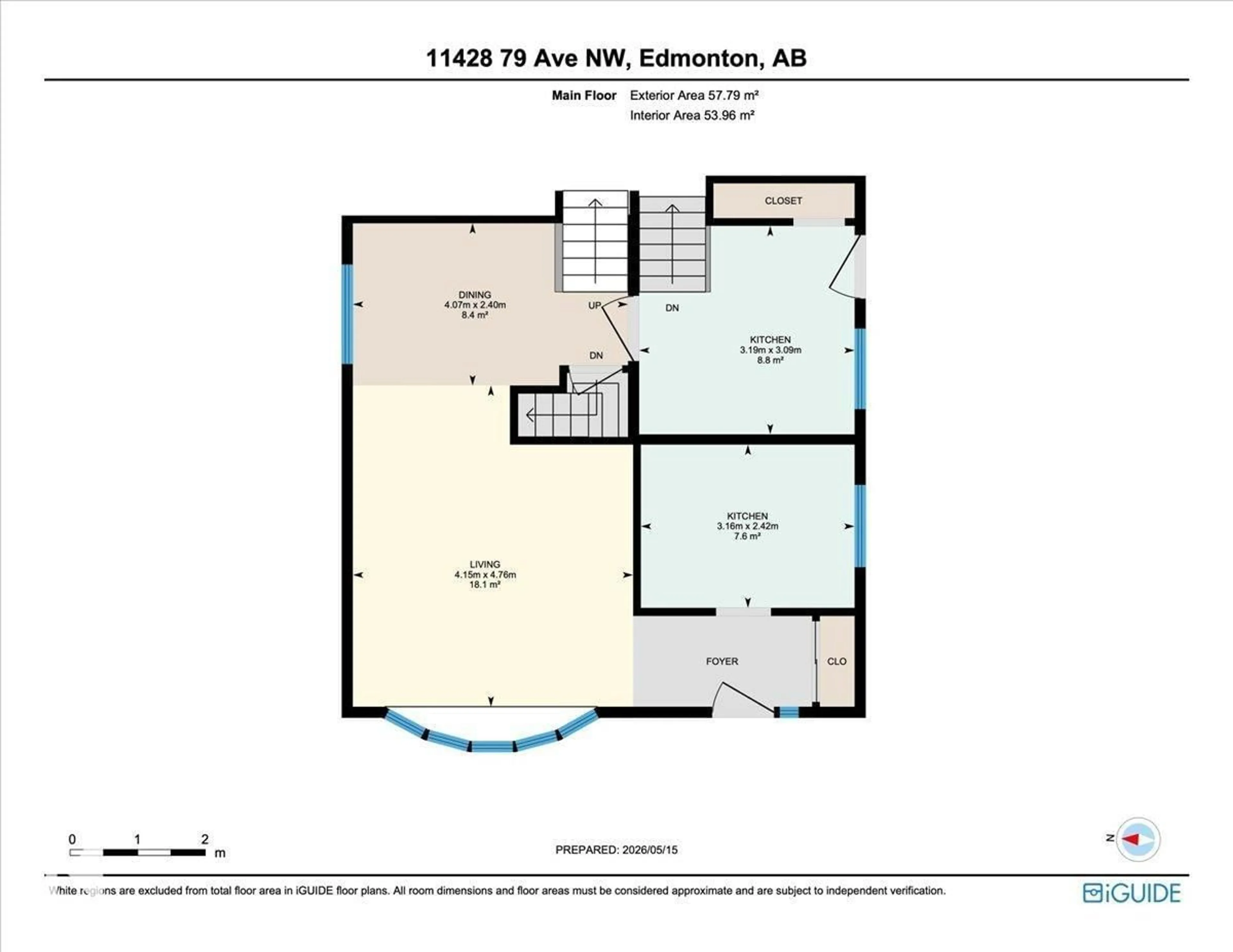 Floor plan for 11428 79 AV, Edmonton Alberta T6G0P6