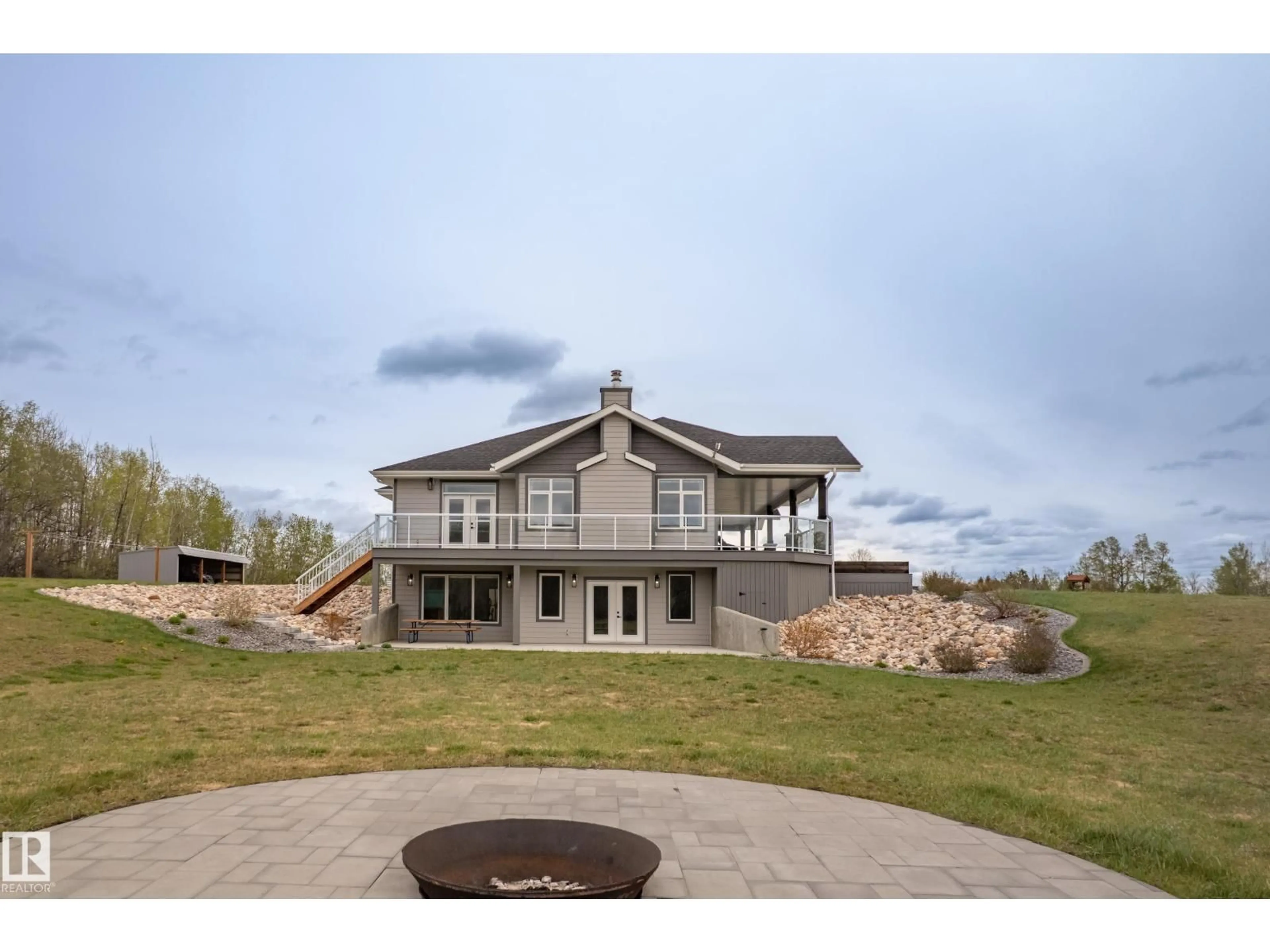 A pic from outside/outdoor area/front of a property/back of a property/a pic from drone, unknown for 52502 RGE ROAD 22 A, Rural Parkland County Alberta T7Y3C5