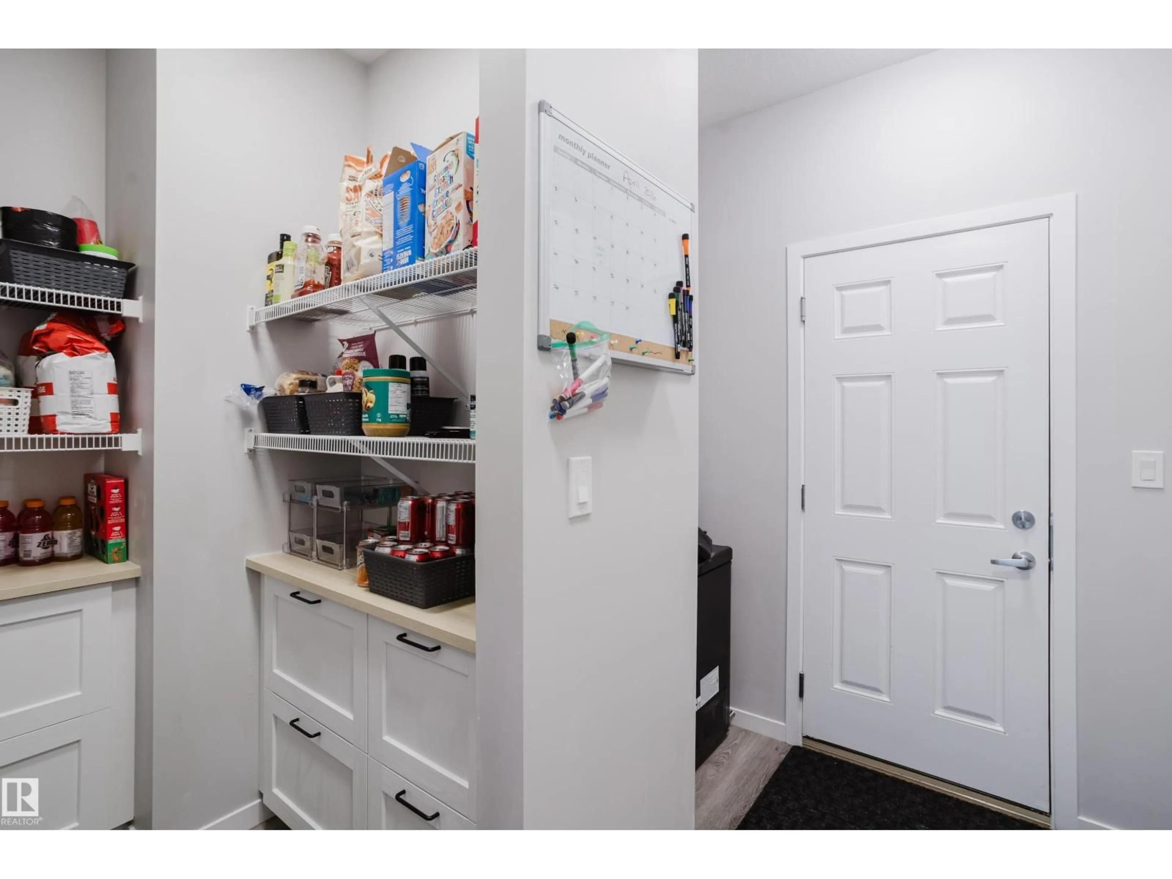 Storage room or clothes room or walk-in closet for 15151 26 ST, Edmonton Alberta T5Y3Y5