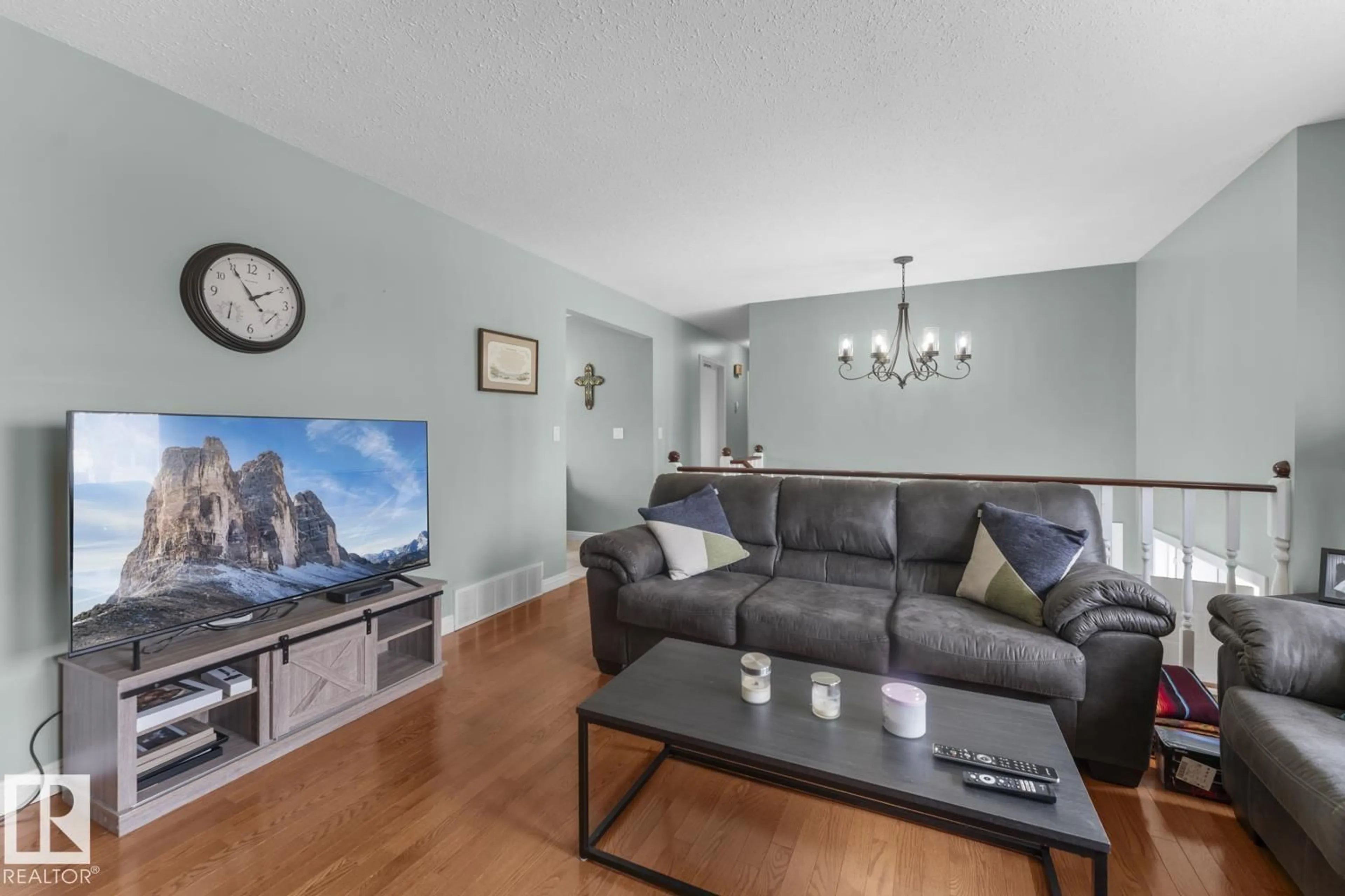 Living room with furniture, unknown for 4104 43 ST, Bonnyville Town Alberta T9N1R6