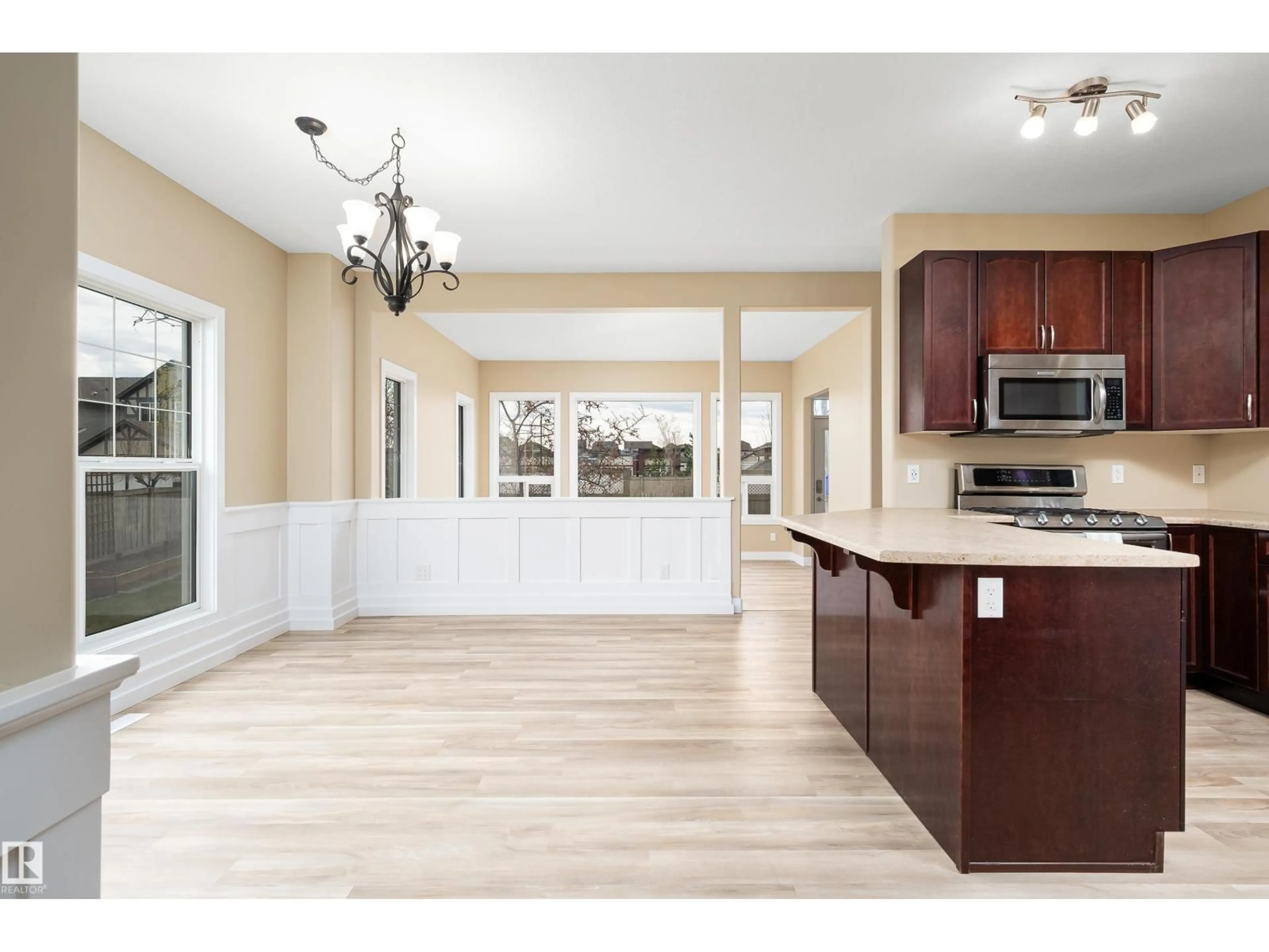 Open concept kitchen, unknown for 3420 CUTLER CR, Edmonton Alberta T6W2B3