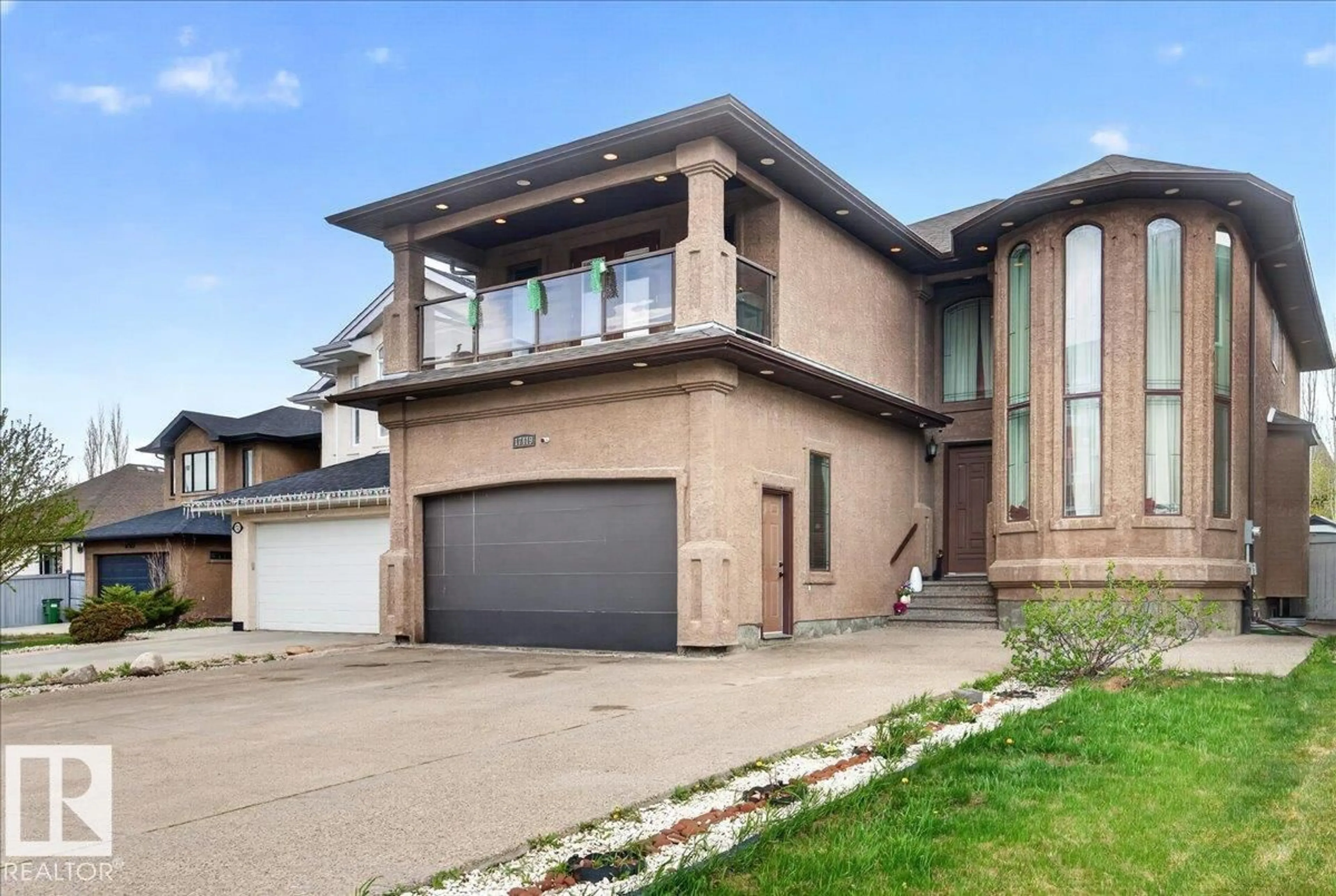 Home with brick exterior material, street for 17419 110 ST, Edmonton Alberta T5X0B7