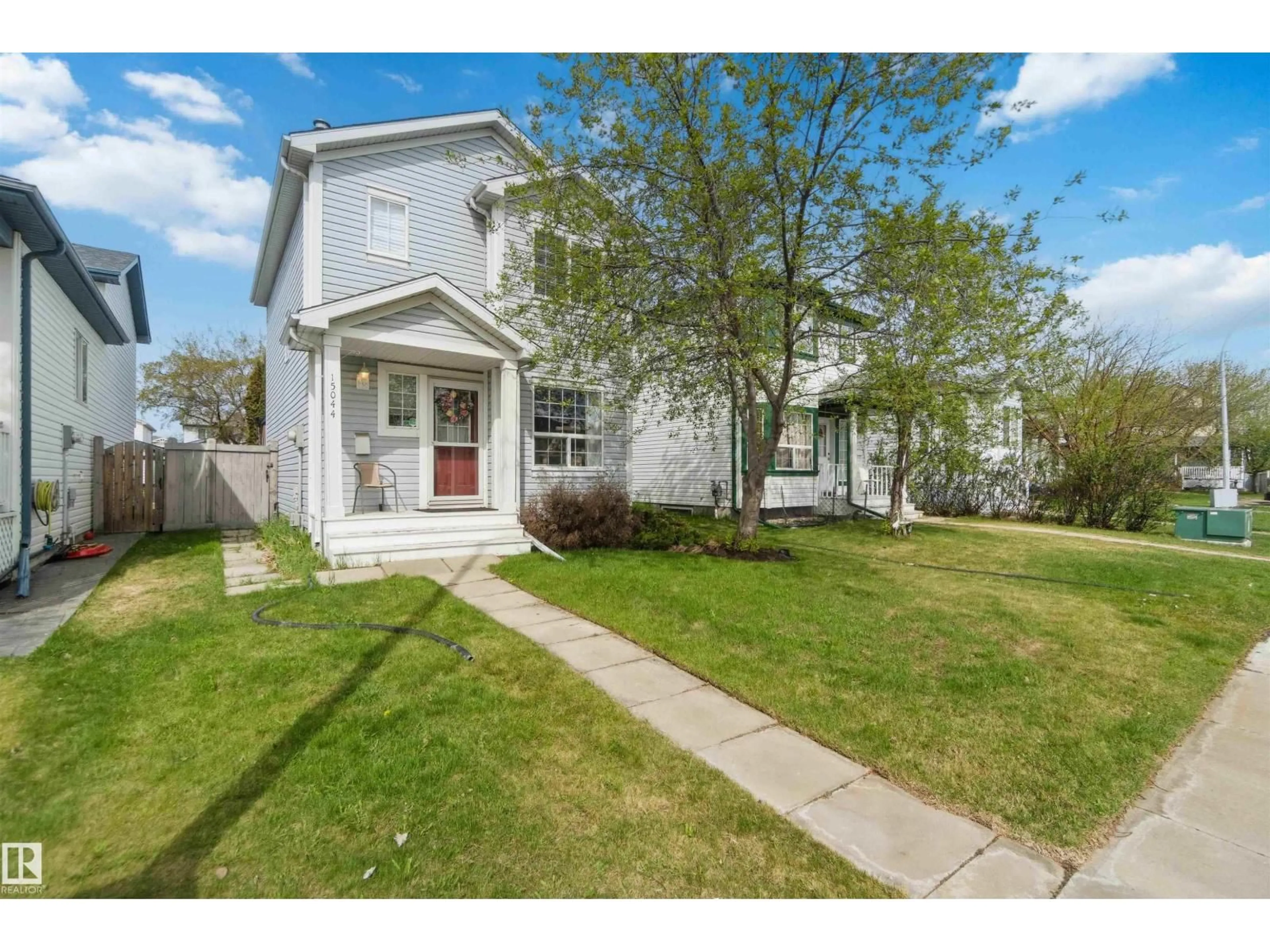 A pic from outside/outdoor area/front of a property/back of a property/a pic from drone, street for NW - 15044 132 ST, Edmonton Alberta T6V1K8