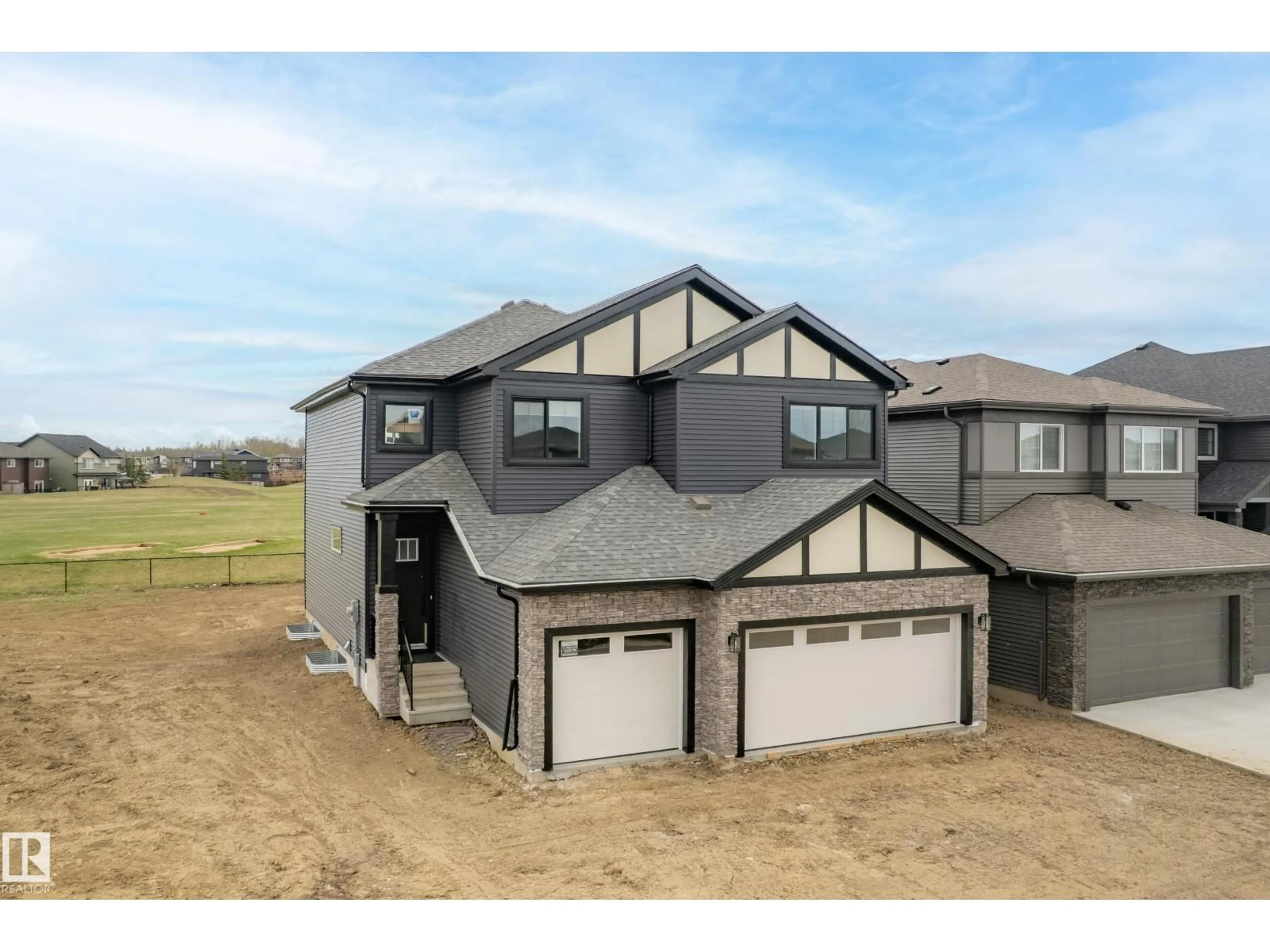 A pic from outside/outdoor area/front of a property/back of a property/a pic from drone, unknown for 31 PRESCOTT CL, Spruce Grove Alberta T7X0R3