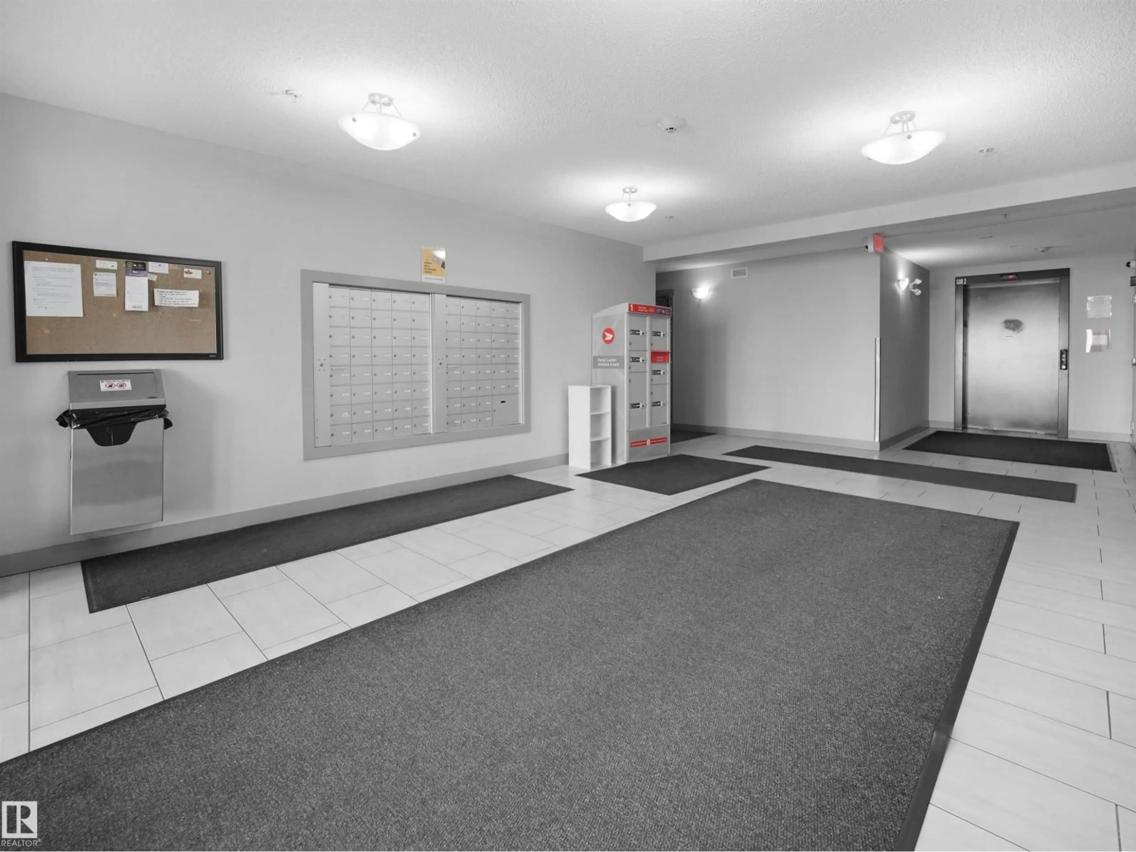 Indoor foyer for 107 11808 22 AV, Edmonton Alberta T6W2A2