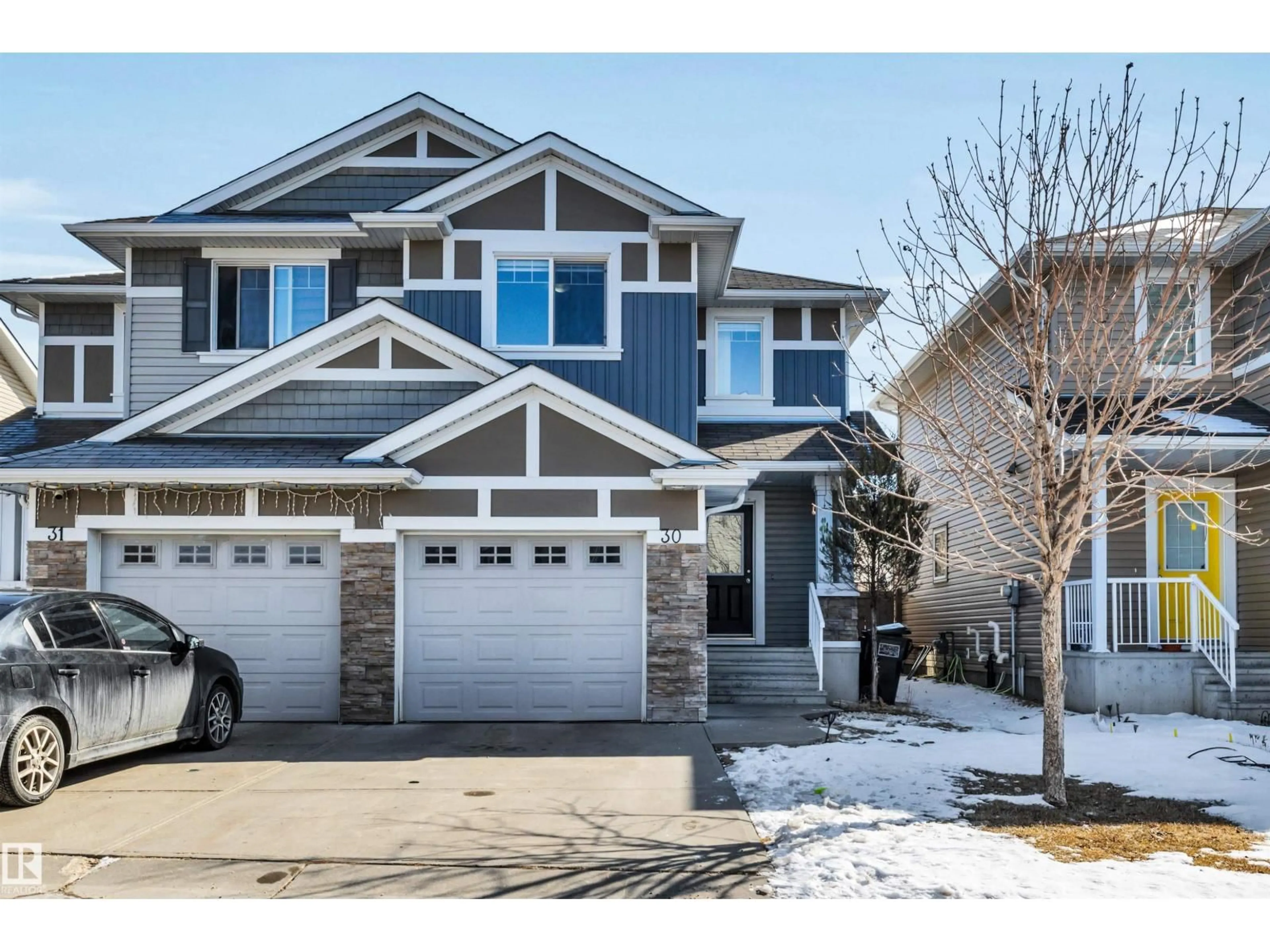 Home with vinyl exterior material, street for 655 - 30 TAMARACK RD, Edmonton Alberta T6T0N4