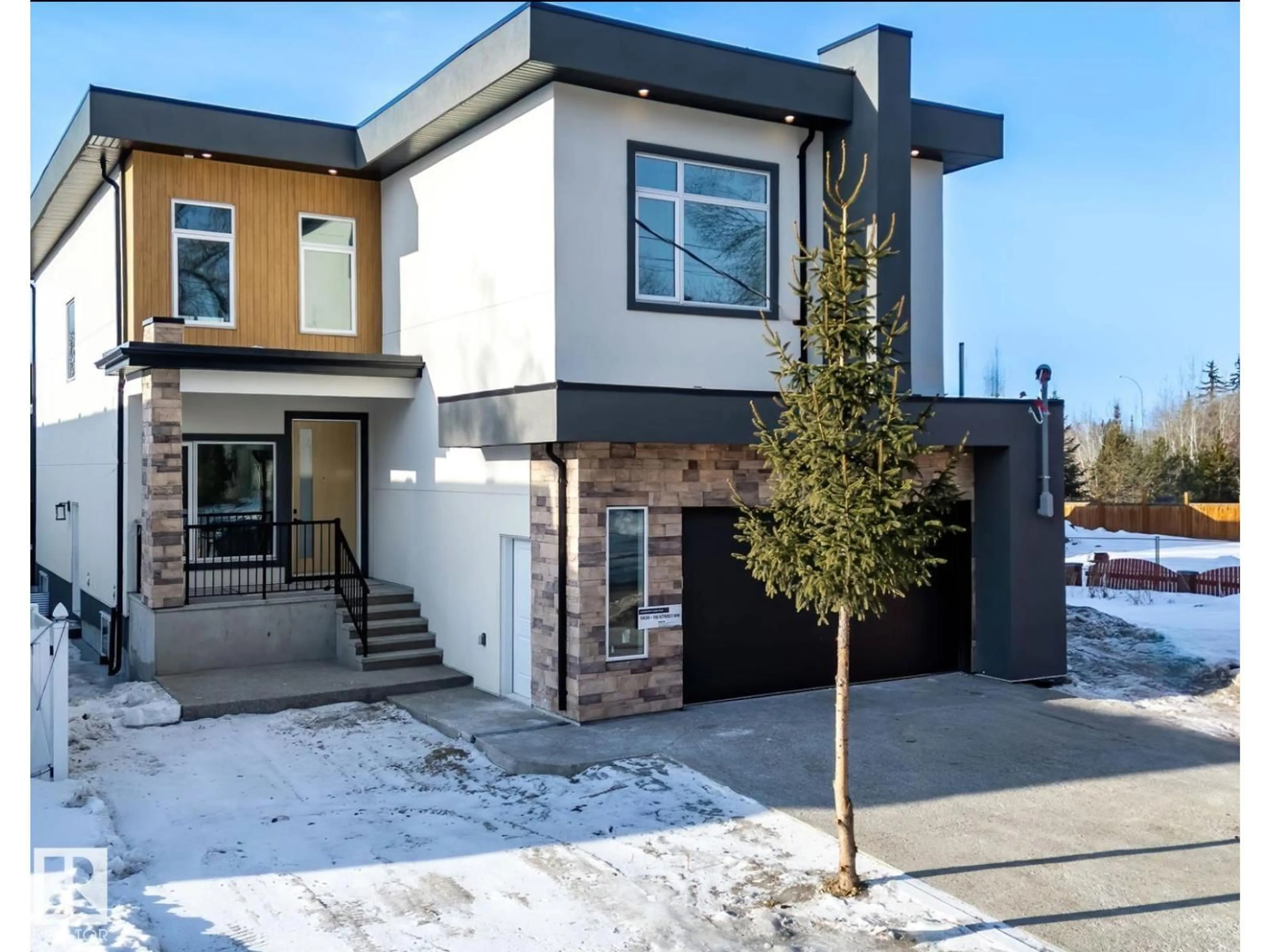 Home with brick exterior material, street for 5820 110 ST, Edmonton Alberta T6H3E3